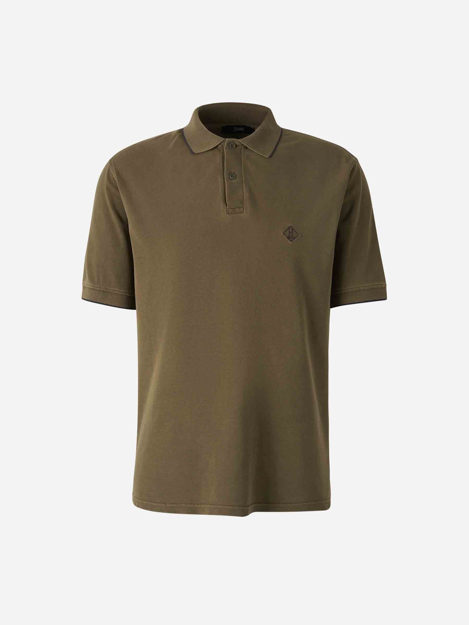 Outlet online Herno Hombre Polo Logo Bordado color Verde sku 552-001586 02 - Foto 1