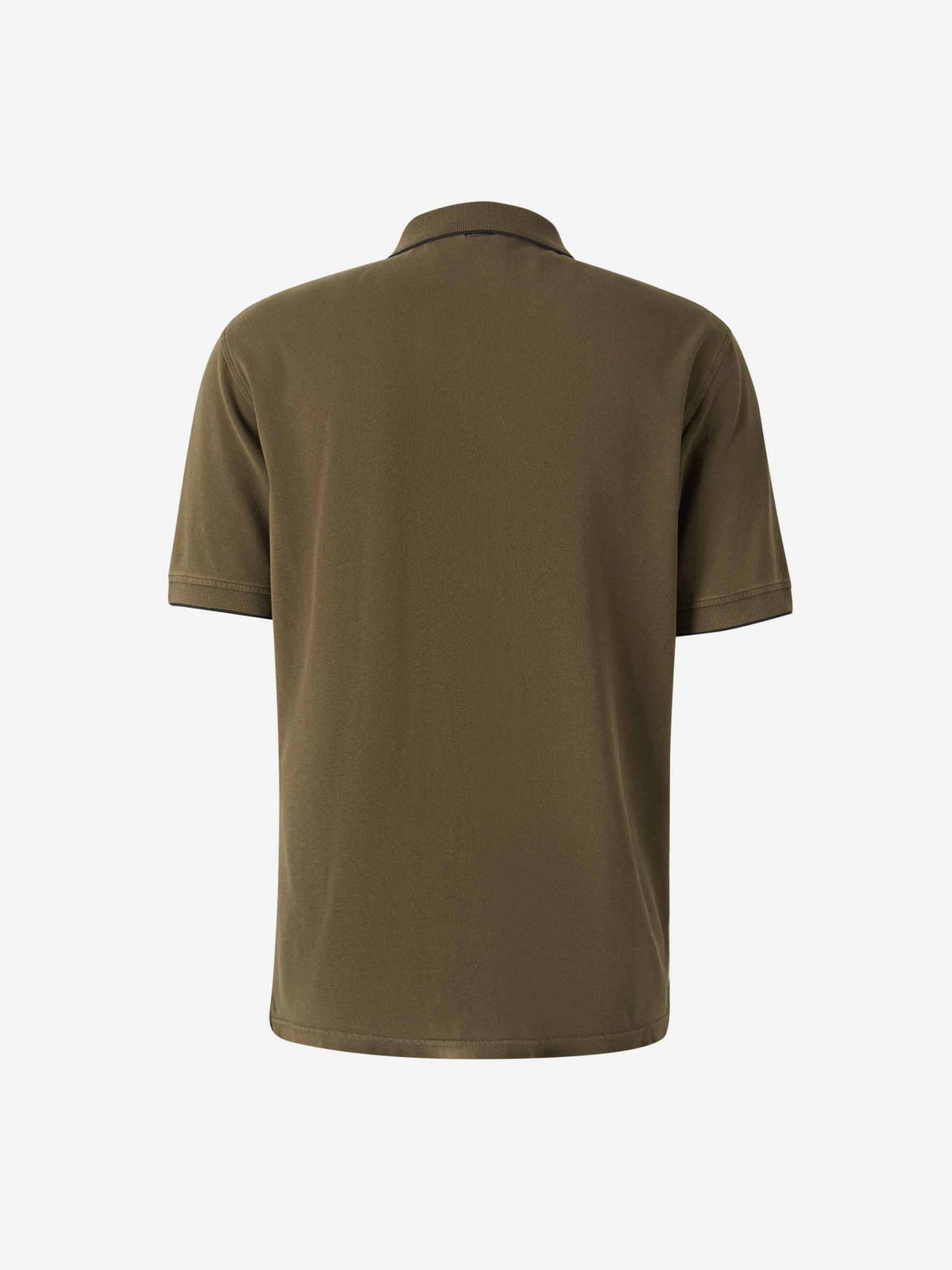 Outlet online Herno Hombre Polo Logo Bordado color Verde sku 552-001586 02 - Foto 2