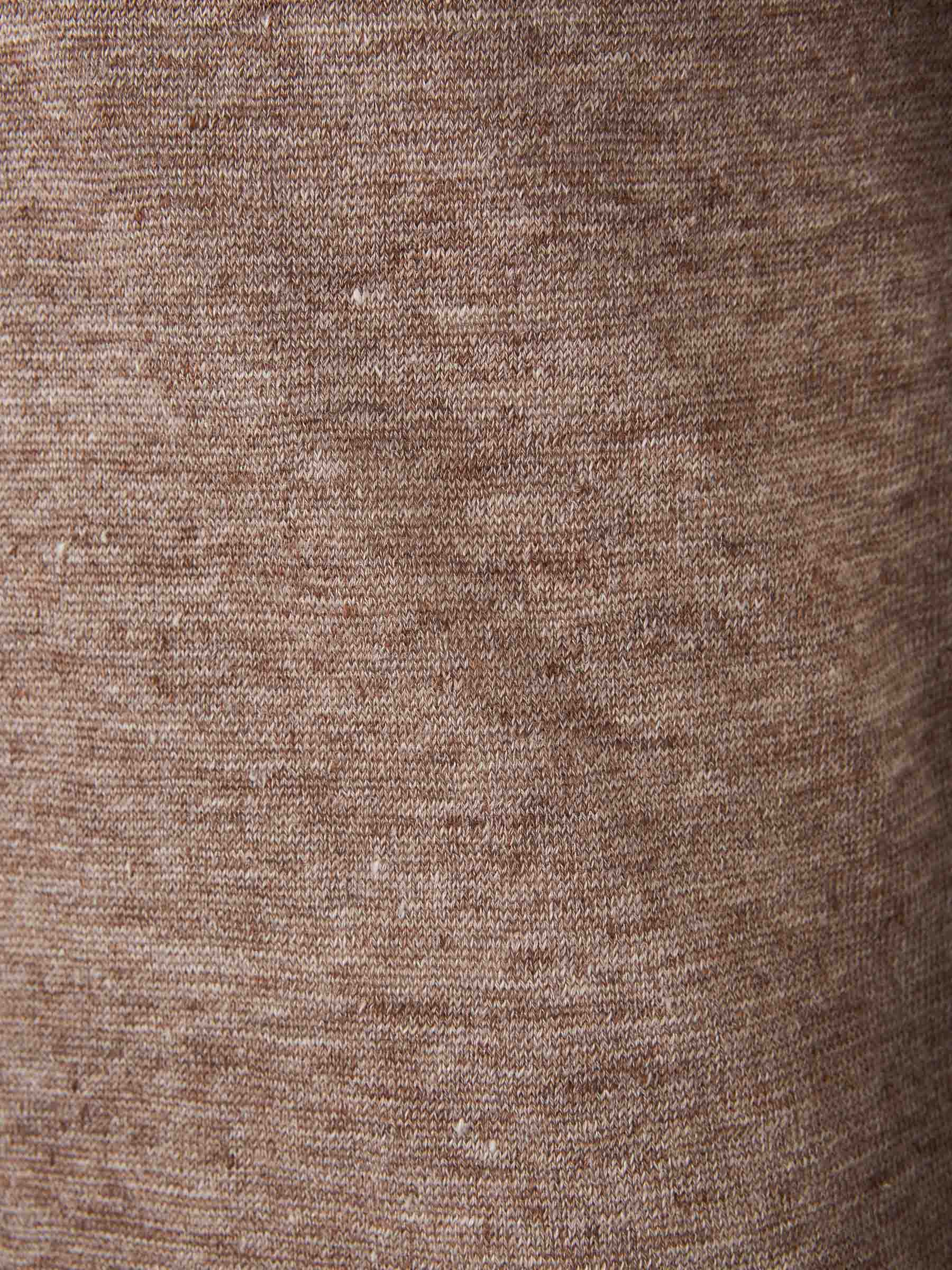 Outlet online Santa Eulalia Hombre Polo Punto Lino color Marrón sku 552-001593 03 - Foto 4