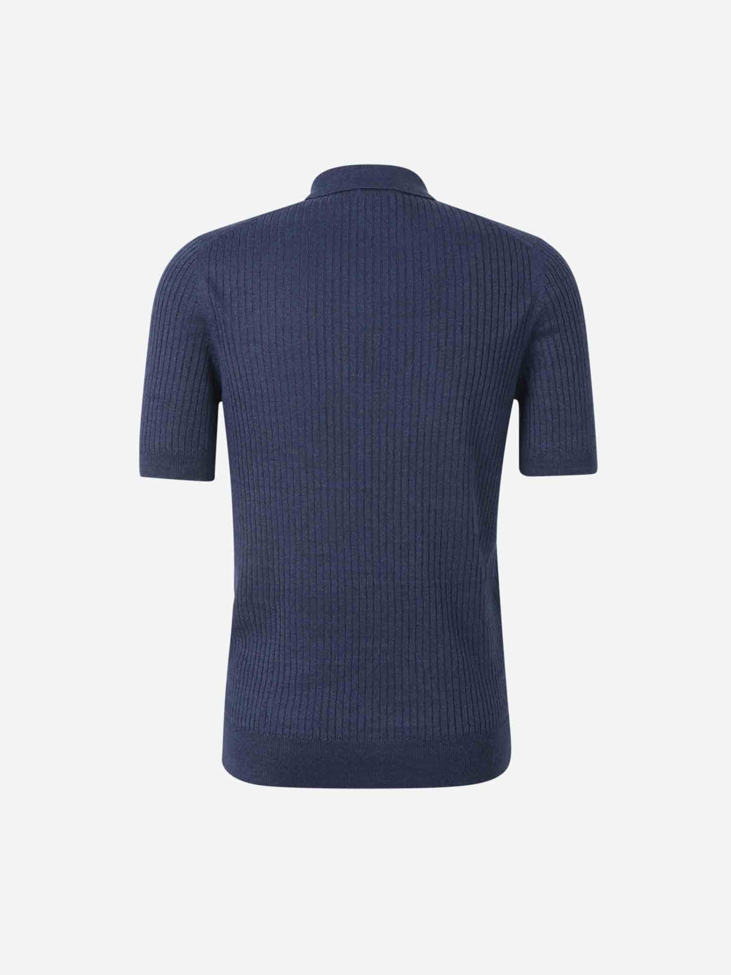 Santa Eulalia Hombre Barcelona Polo Punto Lino color Azul Cobalto sku 552-001594 01 - Foto 2