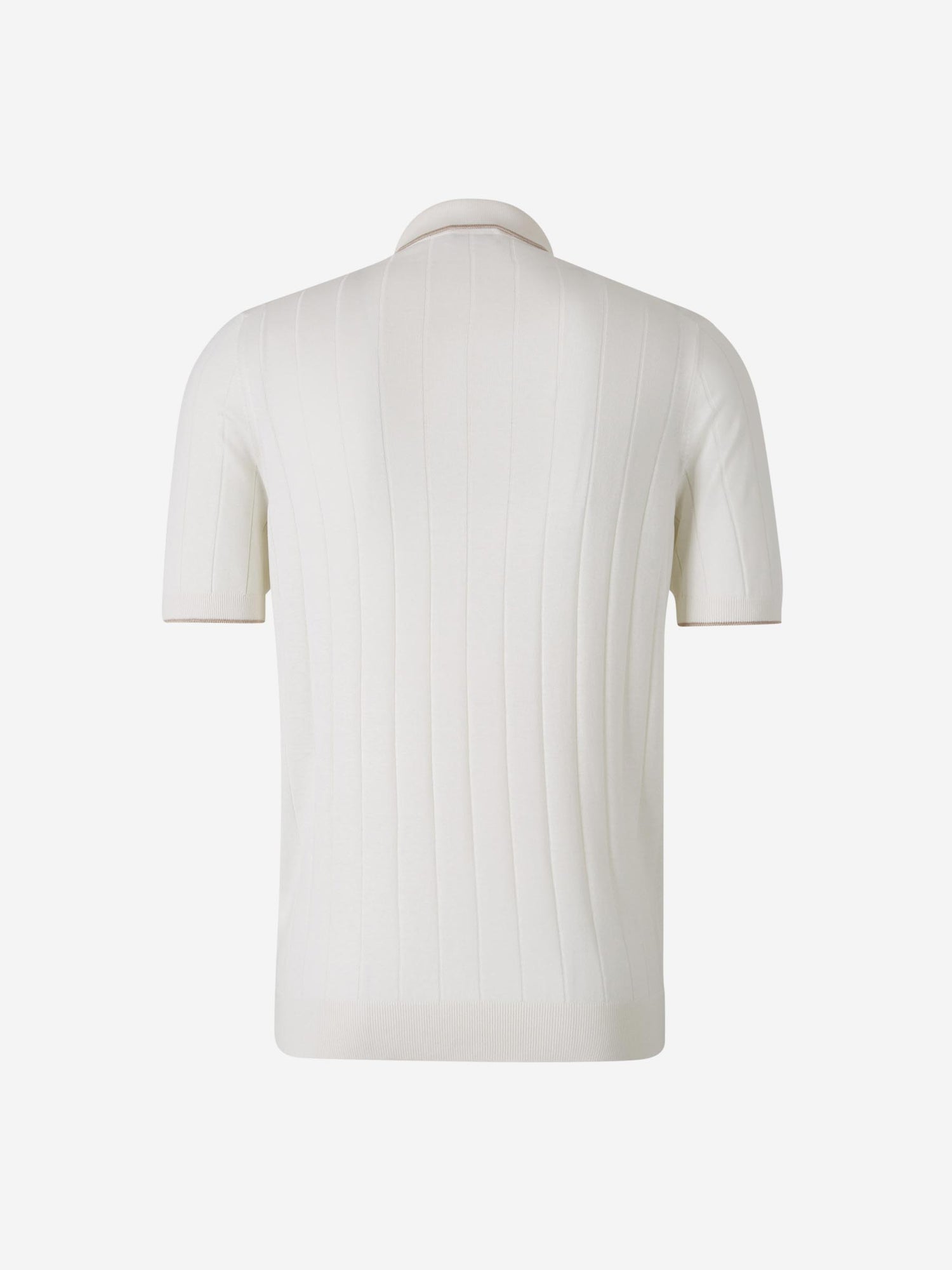 Santa Eulalia Hombre Barcelona Polo Punto Seda color Crema sku 552-001595 01 - Foto 2