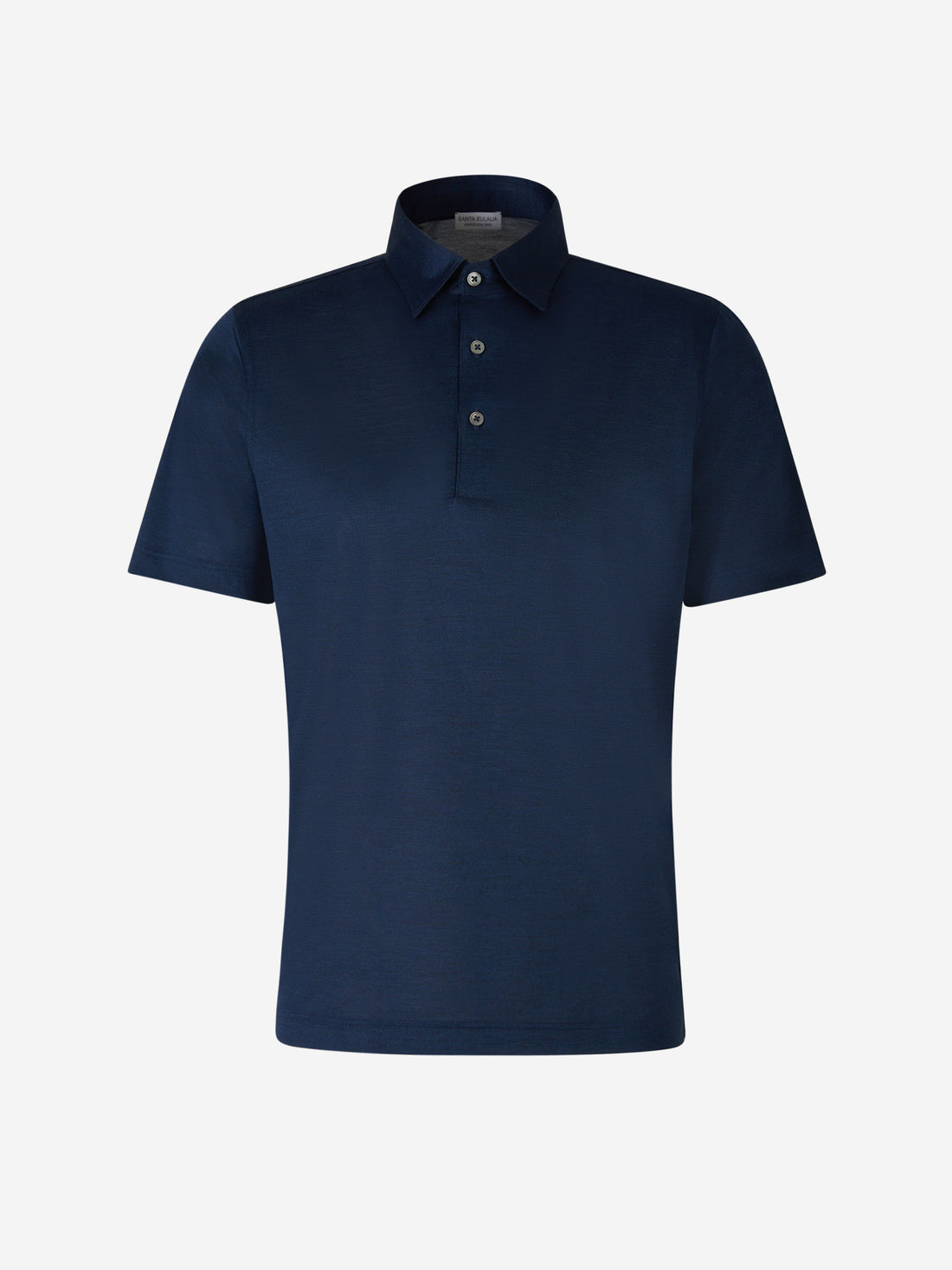 Outlet online Santa Eulalia Hombre Polo Liso Seda color Azul Denim Oscuro sku 552-001597 01 - Foto 1