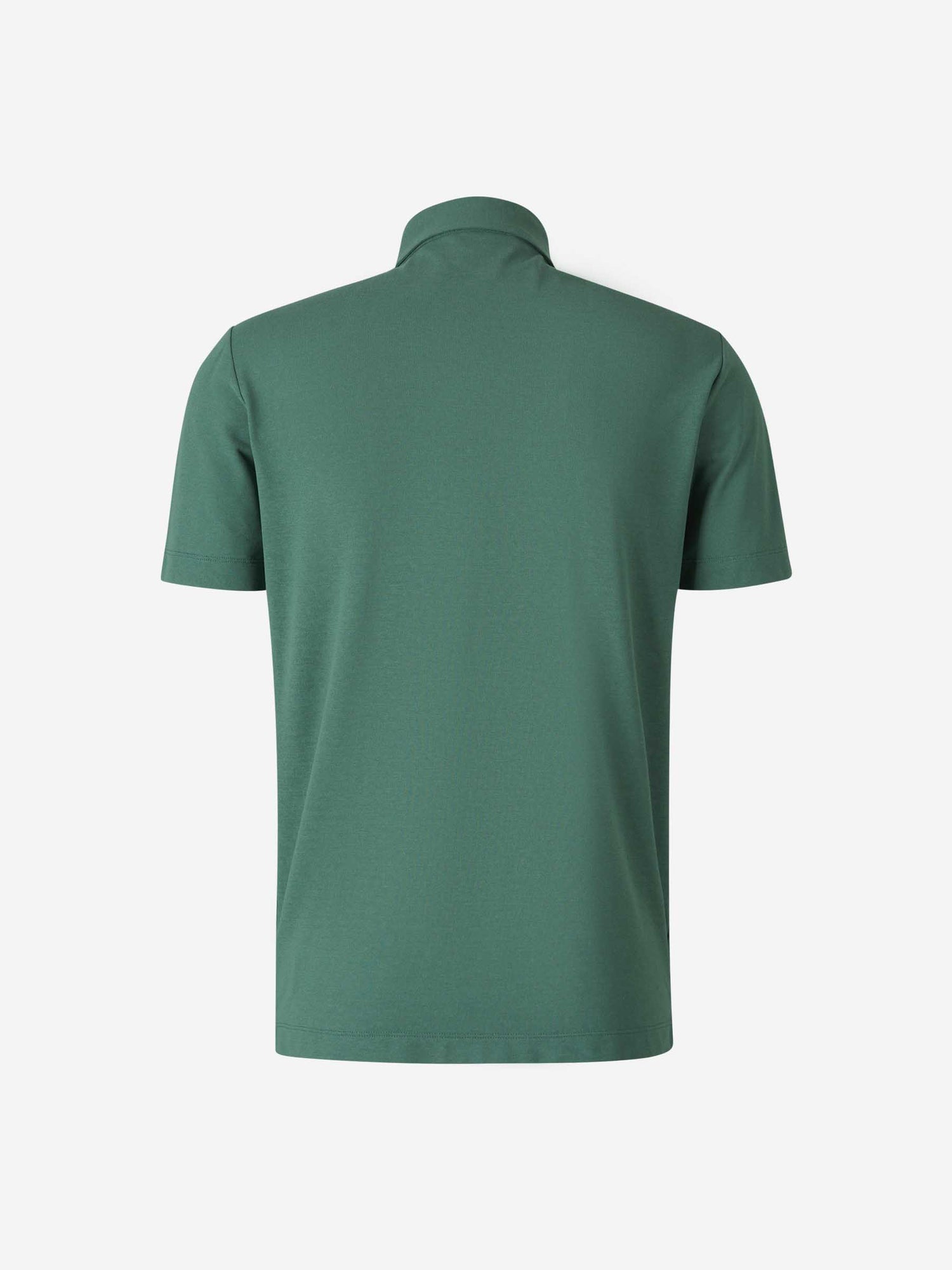 Zanone Hombre Barcelona Polo Liso Algodón color Verde sku 552-001601 05 - Foto 2
