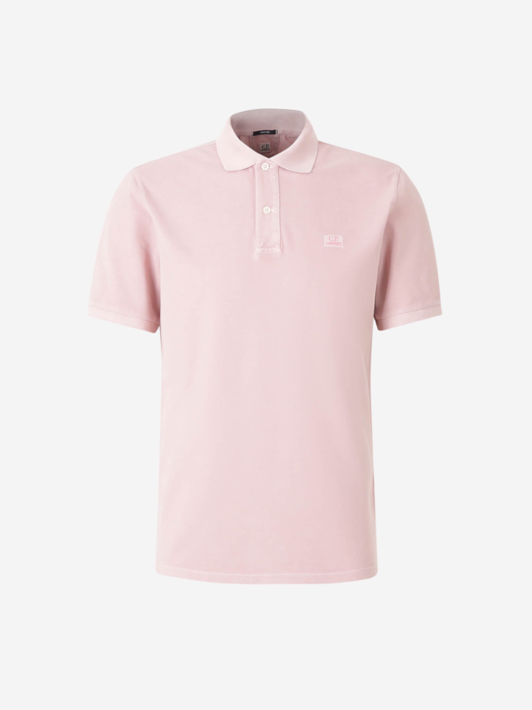 Outlet online C.P. Company Hombre Polo Logo Bordado color Rosa Palo sku 552-001602 01 - Foto 1