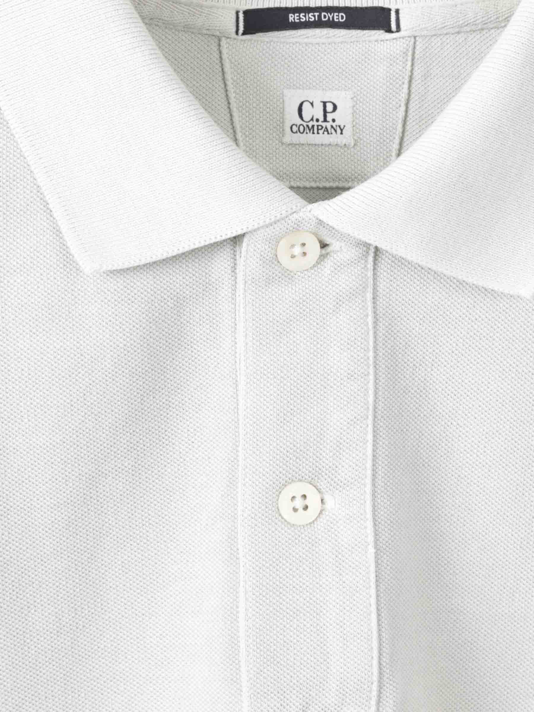 Outlet online C.P. Company Hombre Polo Logo Bordado color Verde Manzana sku 552-001602 02 - Foto 4