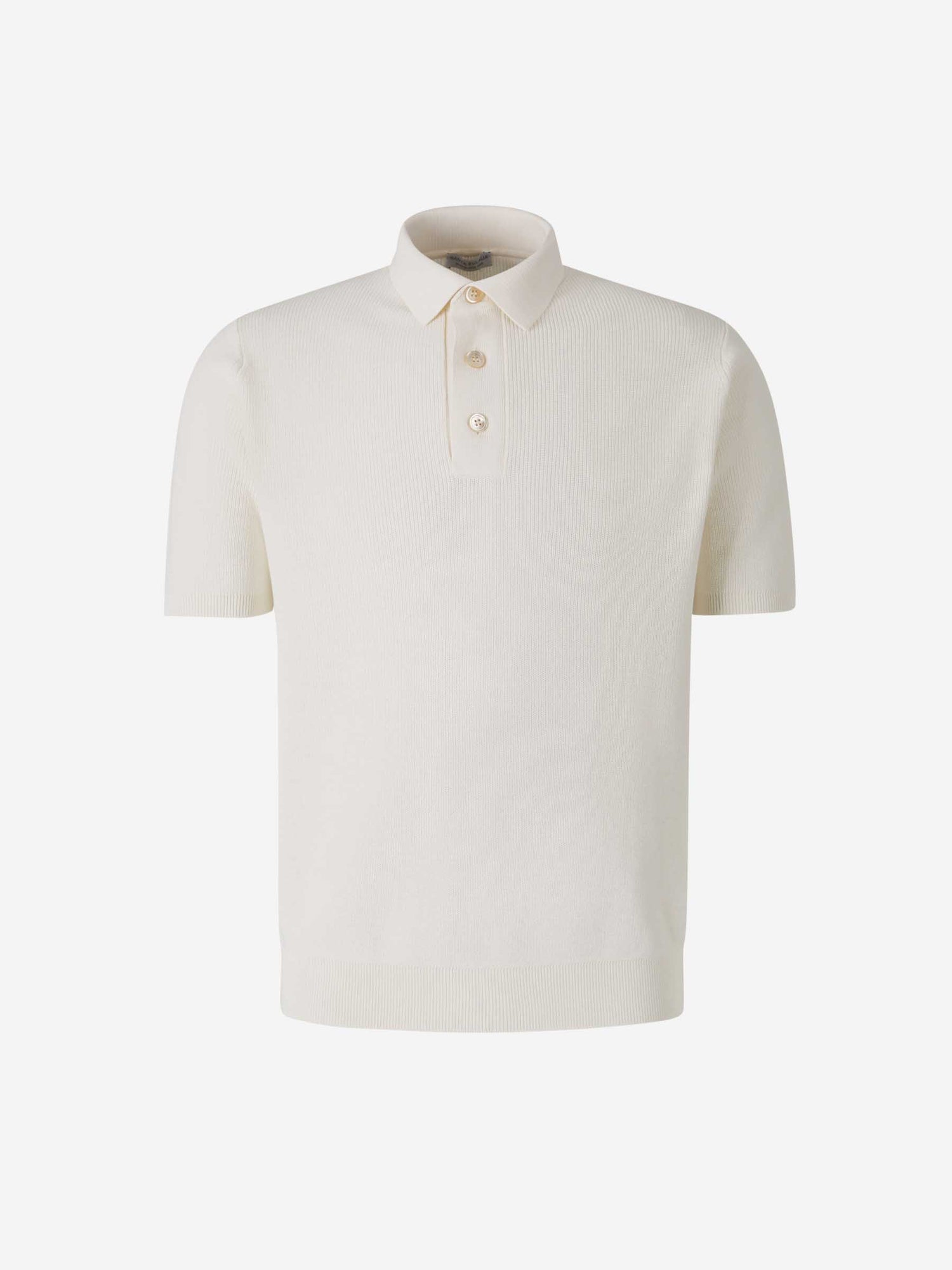 Santa Eulalia Hombre Barcelona Polo Punto Algodón color Marfil sku 552-001603 01 - Foto 1