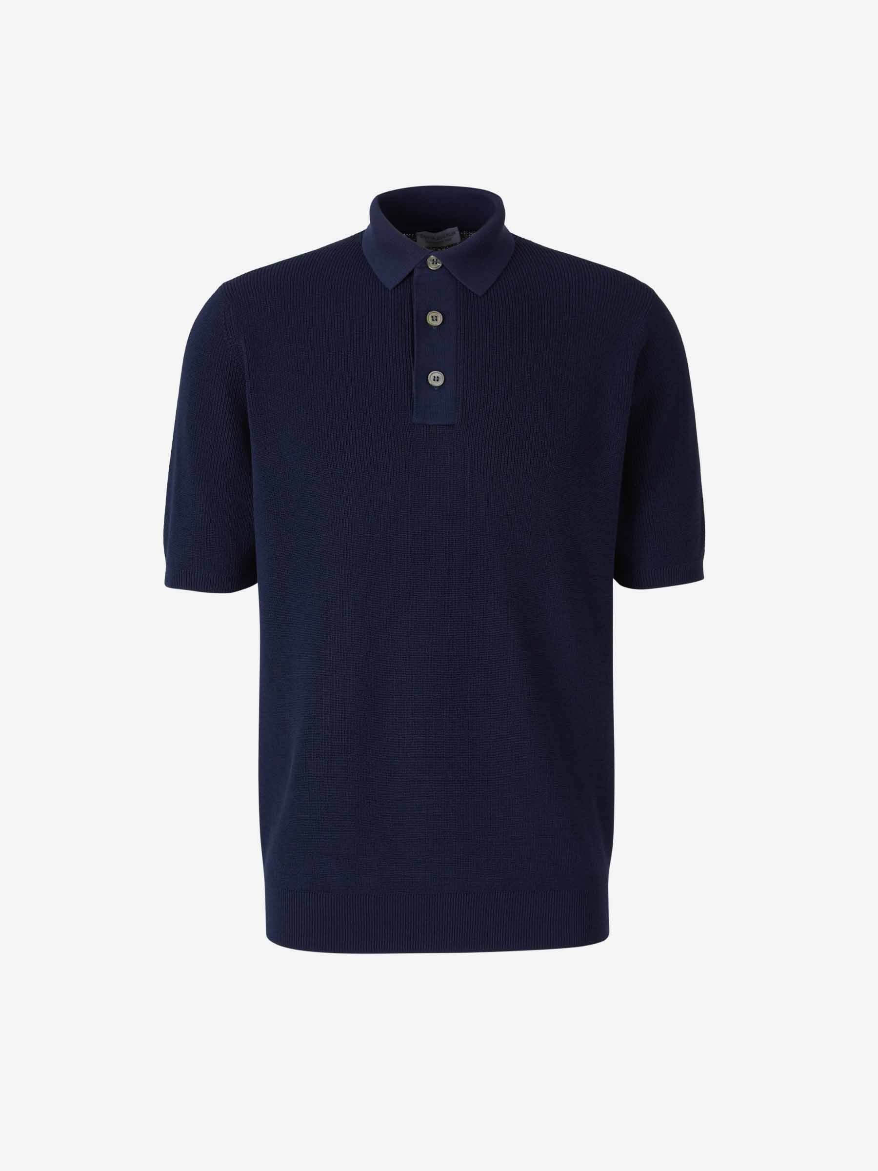Outlet online Santa Eulalia Hombre Polo Punto Algodón color Azul Marino sku 552-001603 02 - Foto 1