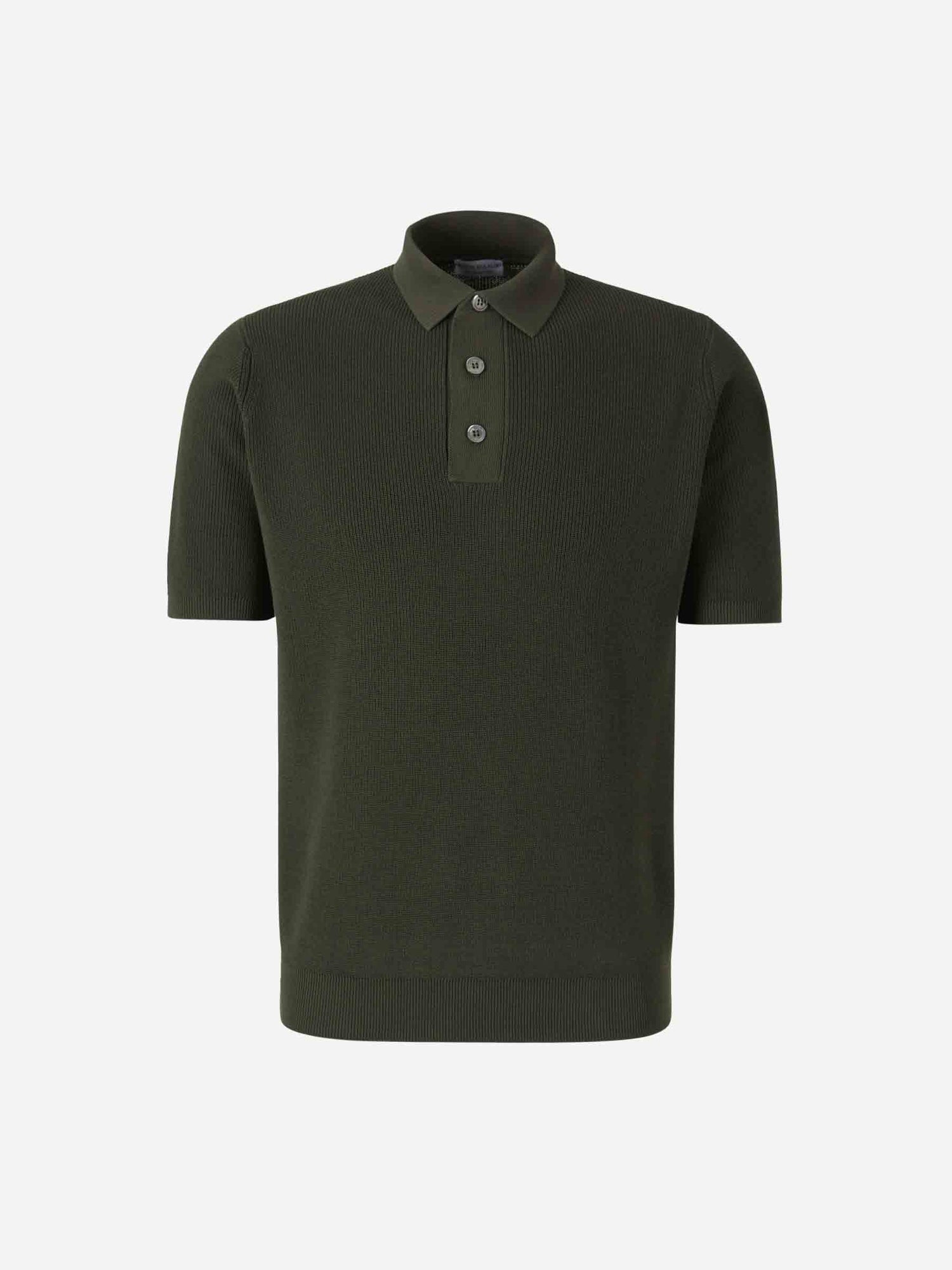 Santa Eulalia Hombre Barcelona Polo Punto Algodón color Verde Militar sku 552-001603 04 - Foto 1