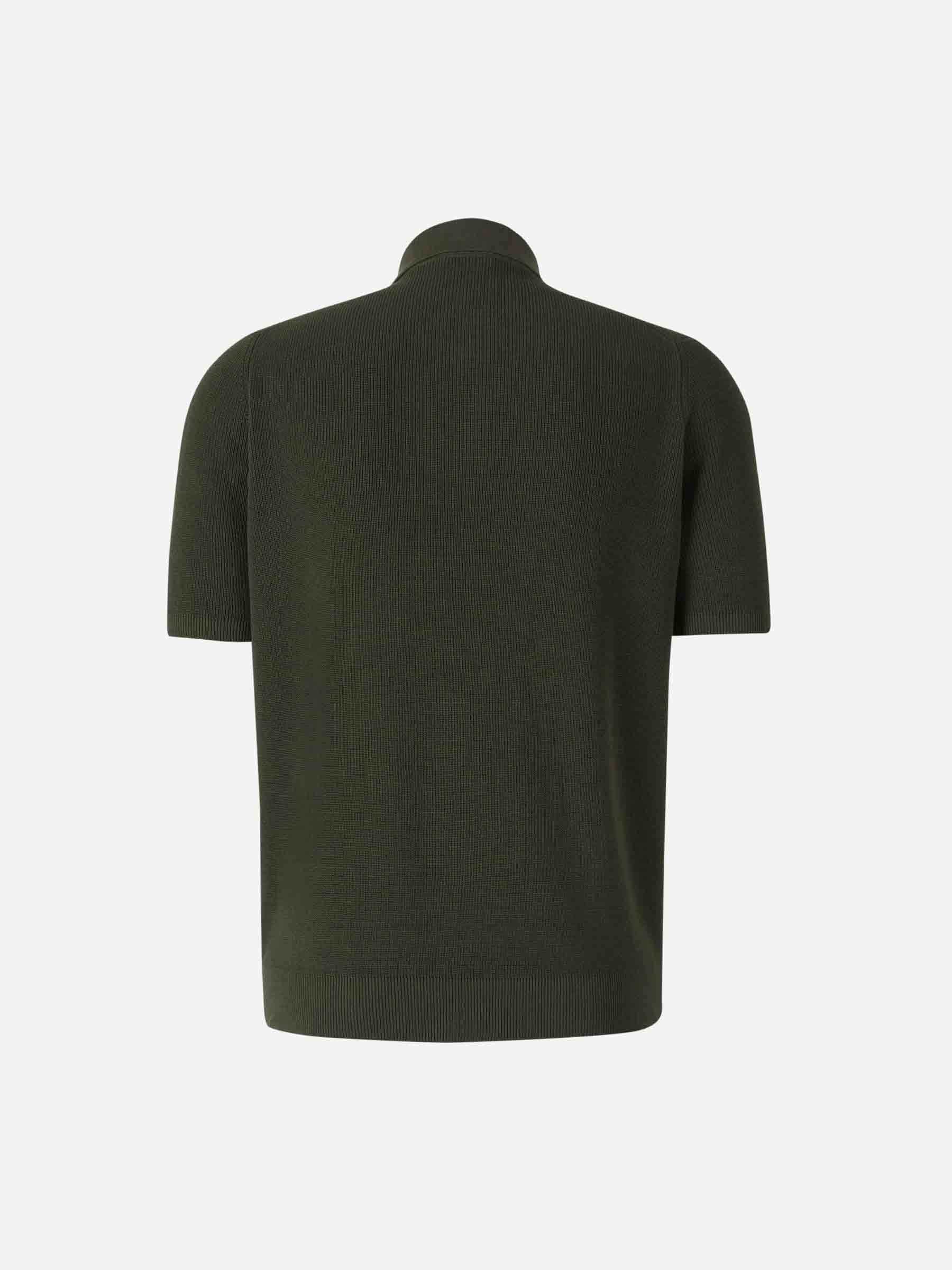 Santa Eulalia Hombre Barcelona Polo Punto Algodón color Verde Militar sku 552-001603 04 - Foto 2