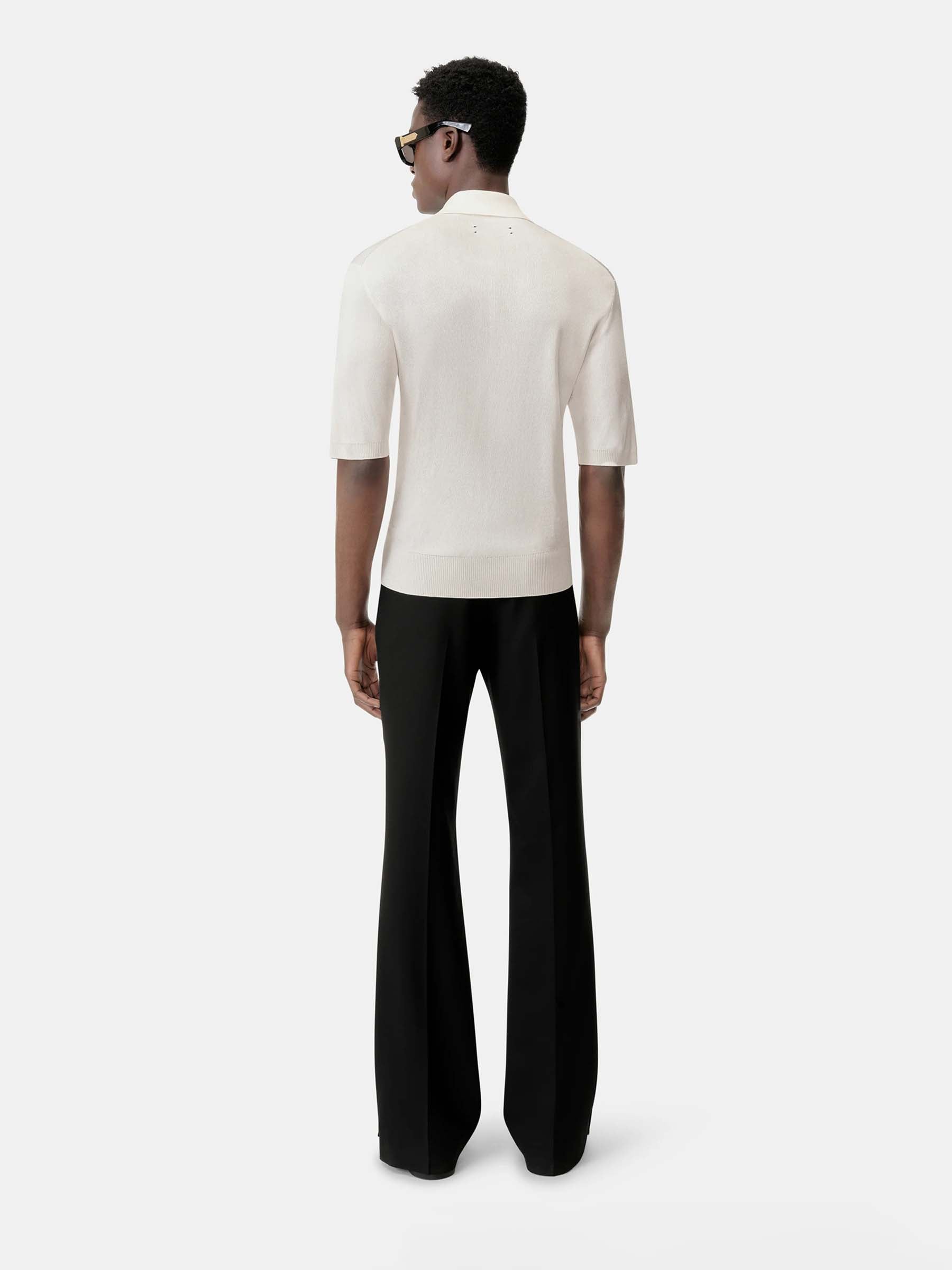 Outlet online Amiri Hombre Polo Spirit Logo color Blanco sku 552-001632 01 - Foto 2