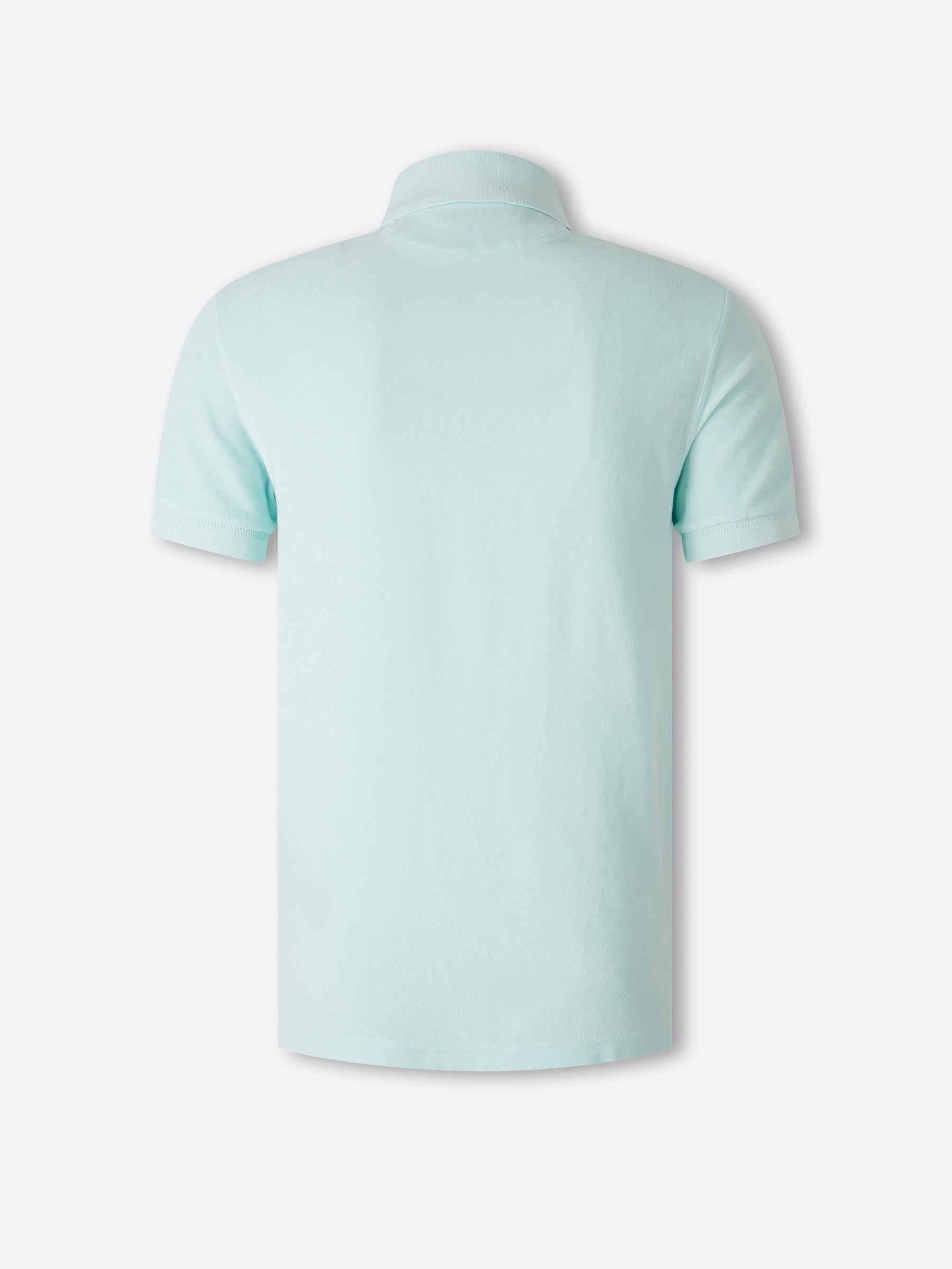 Outlet online Tom Ford Hombre Polo Manga Corta color Azul Celeste sku 552-001663 03 - Foto 2