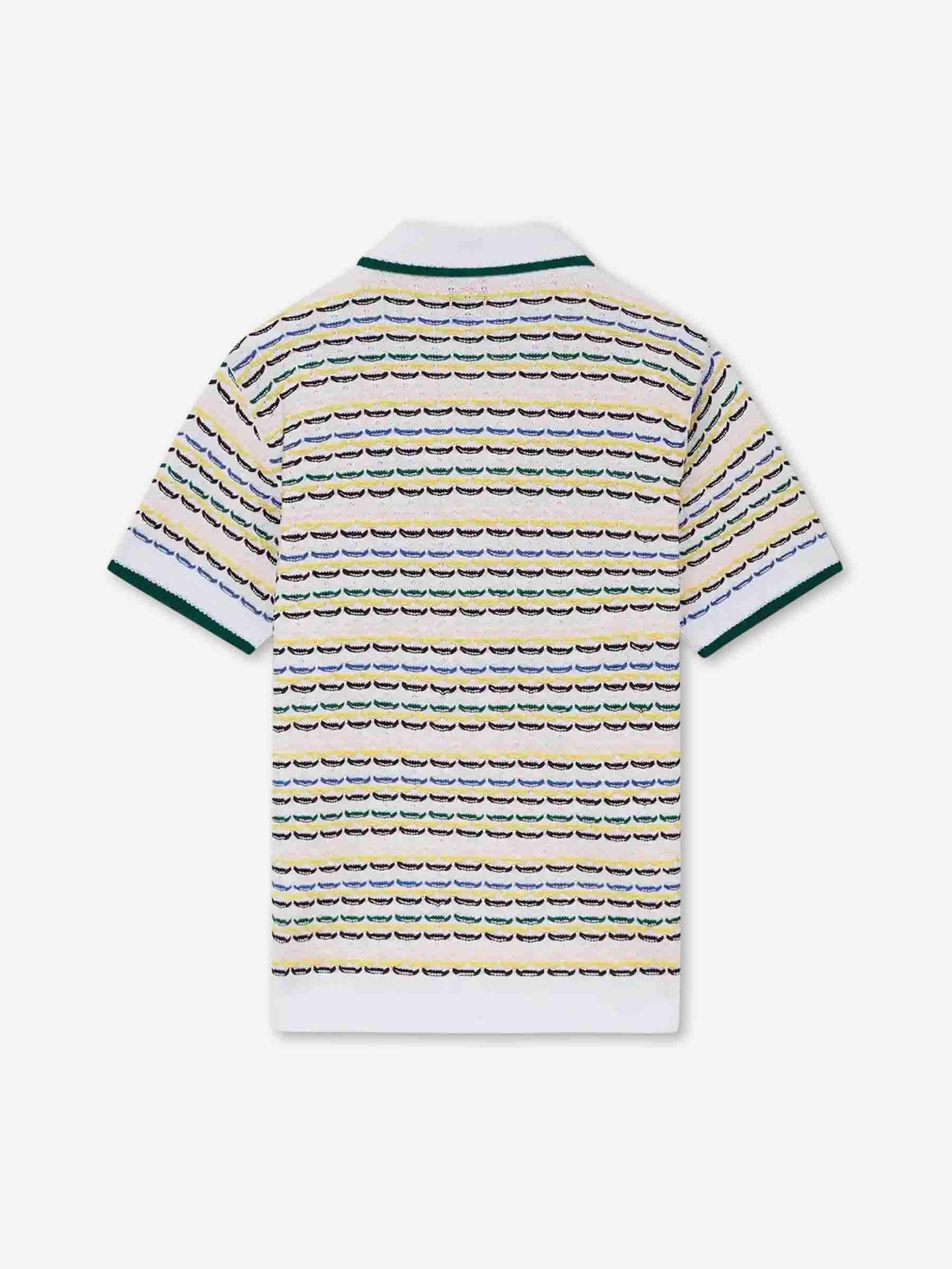Outlet online Casablanca Hombre Polo Punto Calado color Multicolor sku 552-001679 01 - Foto 3