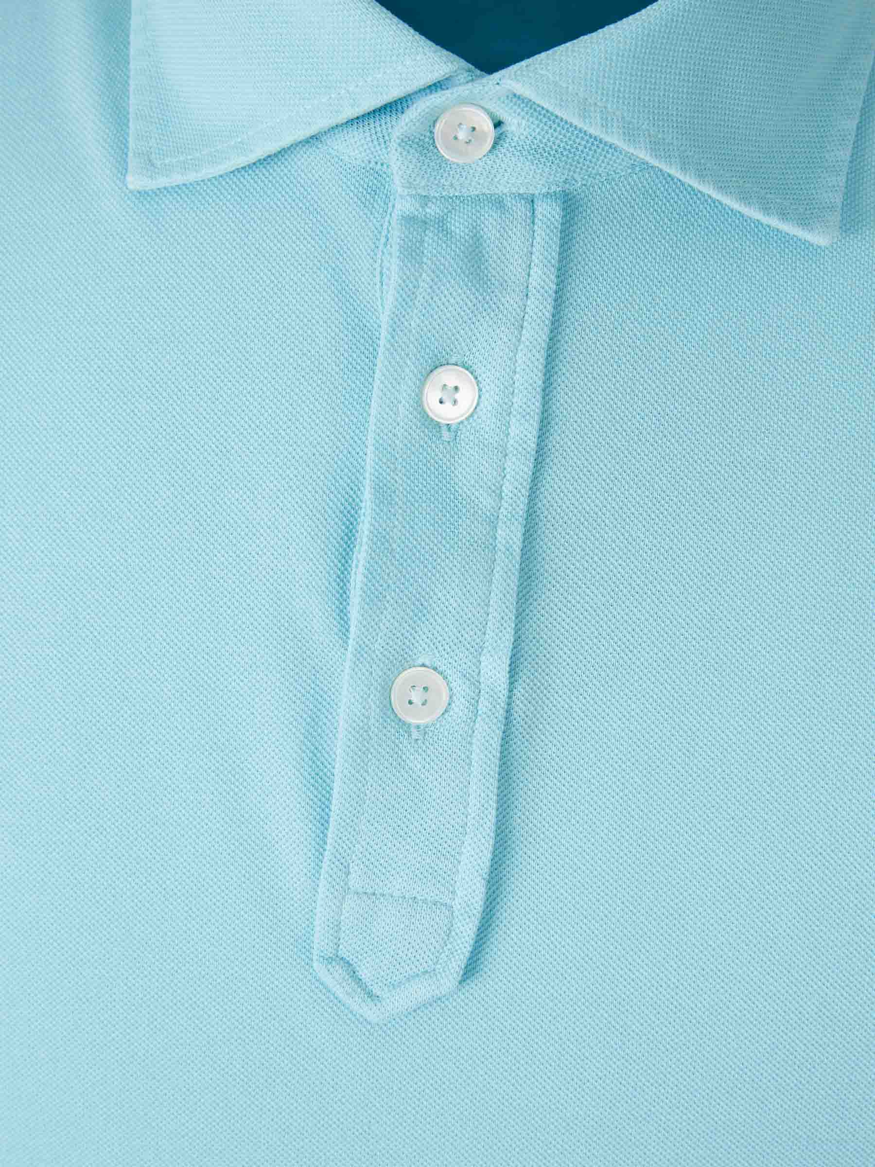 Santa Eulalia Hombre Barcelona Polo Piqué Algodón color Azul Celeste sku 552-001703 04 - Foto 3