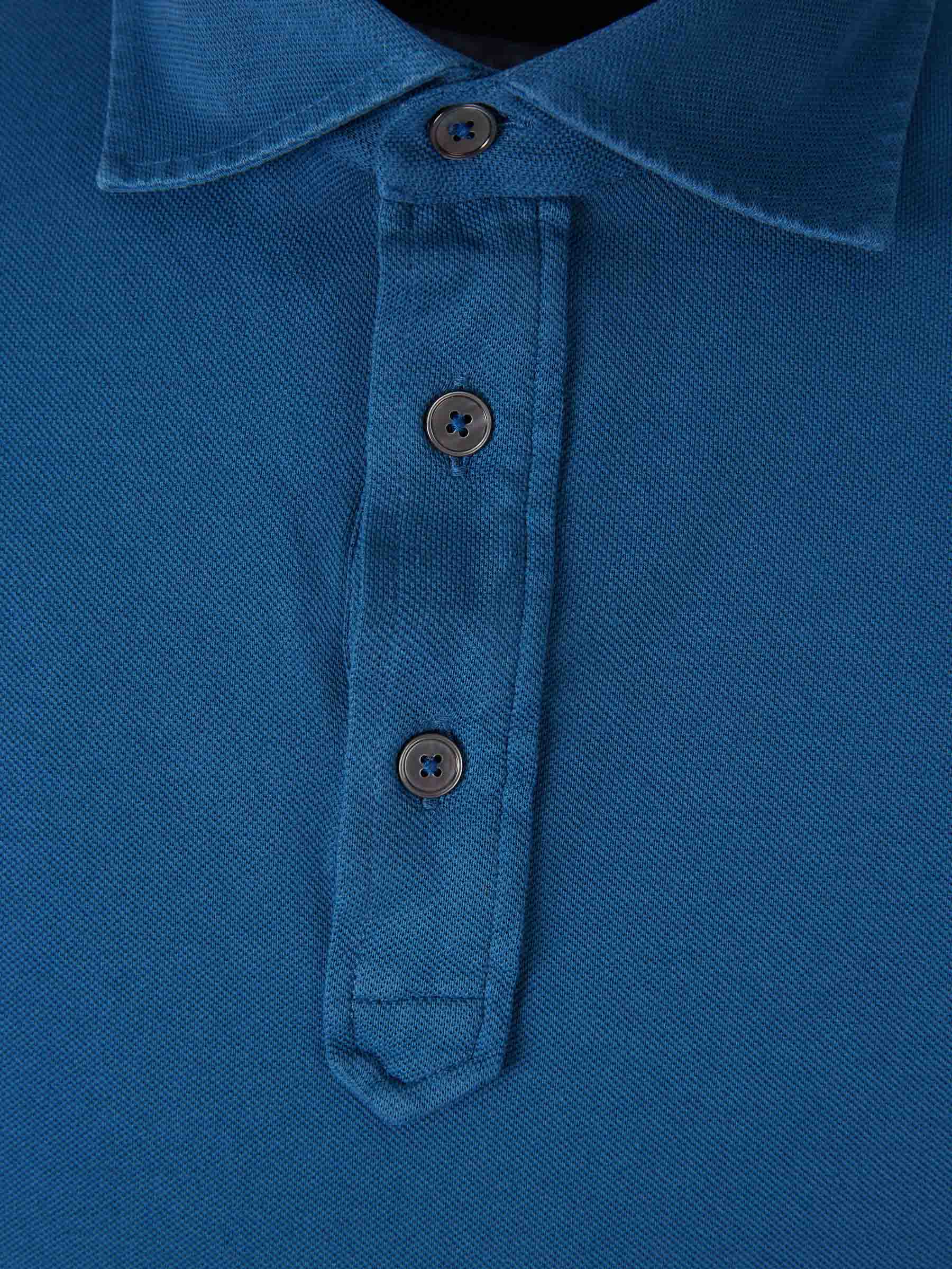 Santa Eulalia Hombre Barcelona Polo piqué algodón color Azul Marino sku 552-001703 07 - Foto 3