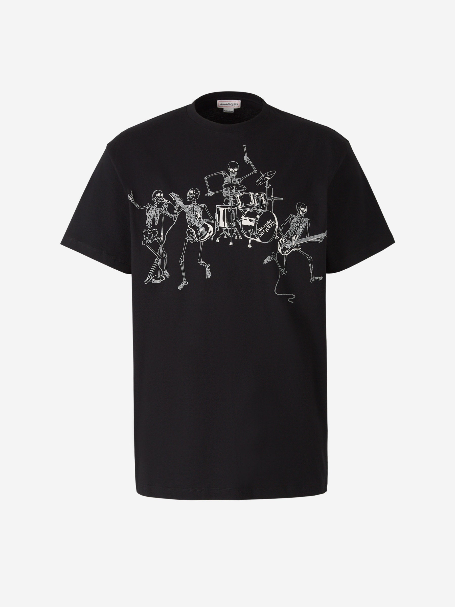 Outlet online McQueen Hombre Camiseta Estampado Calaveras color Negro sku 553-002967 01 - Foto 8