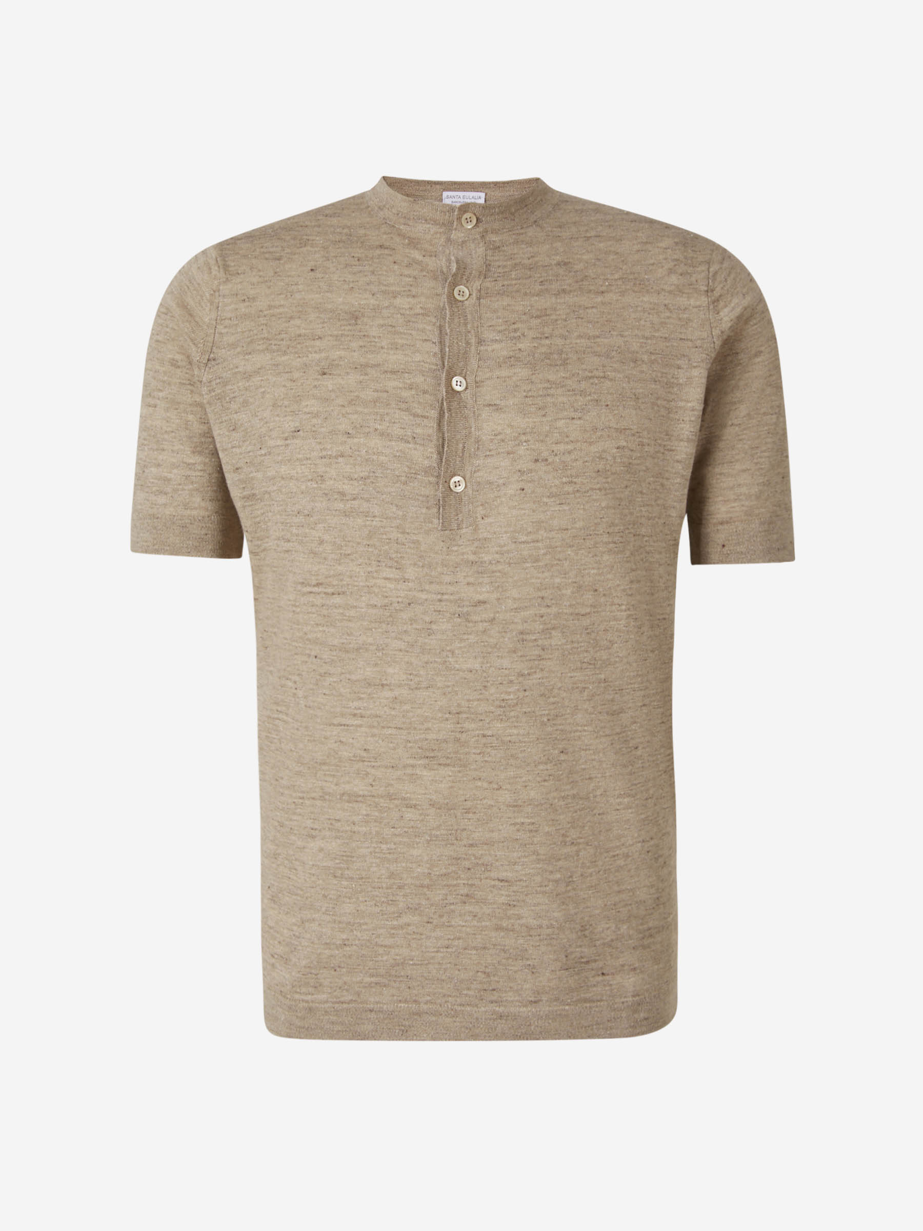 Outlet online Santa Eulalia Hombre Camiseta Punto Botones color Azul Cobalto sku 553-003015 02 - Foto 2