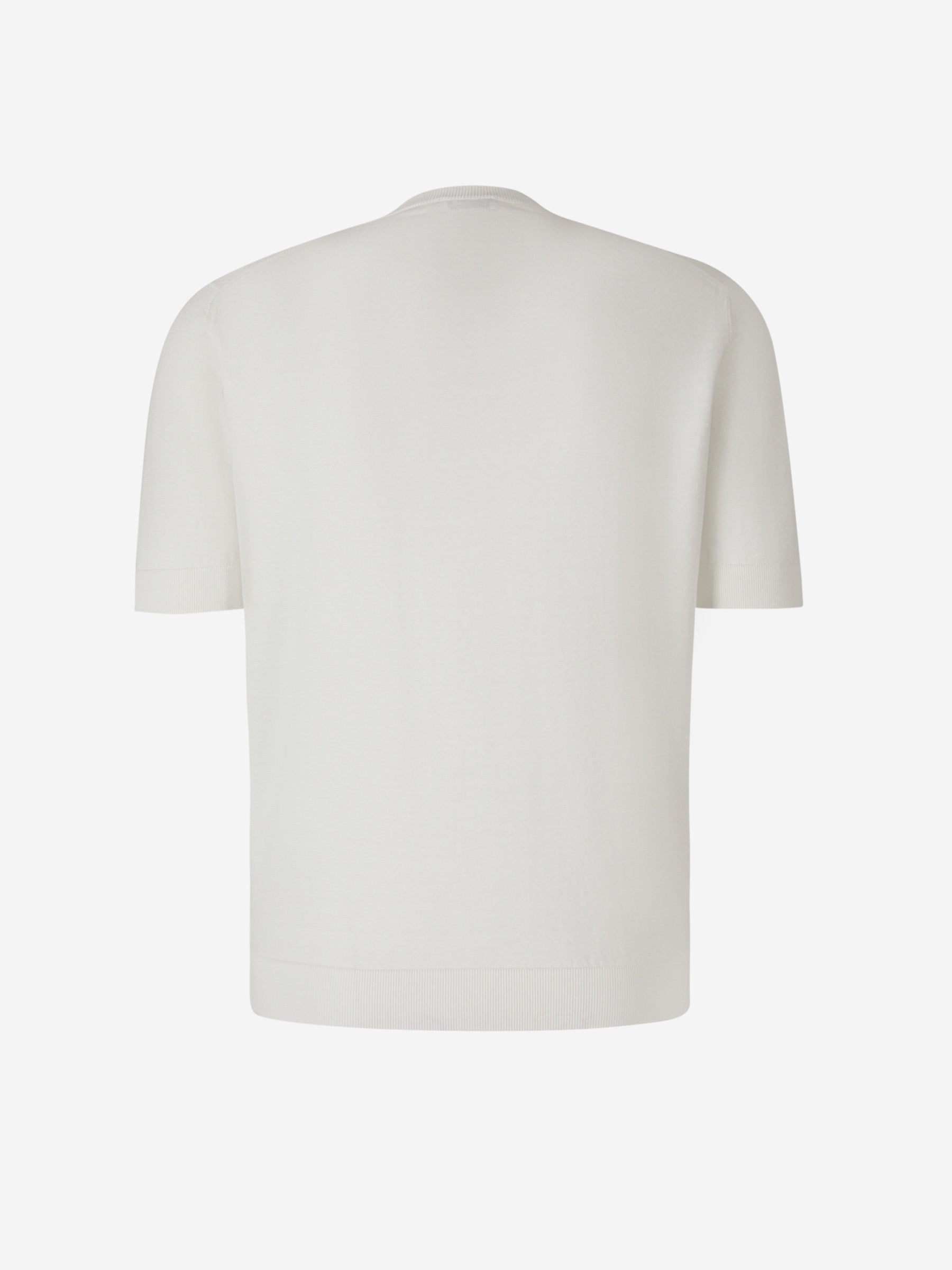 Outlet online Santa Eulalia Hombre Camiseta Lisa Algodón color Negro sku 553-003016 02 - Foto 2