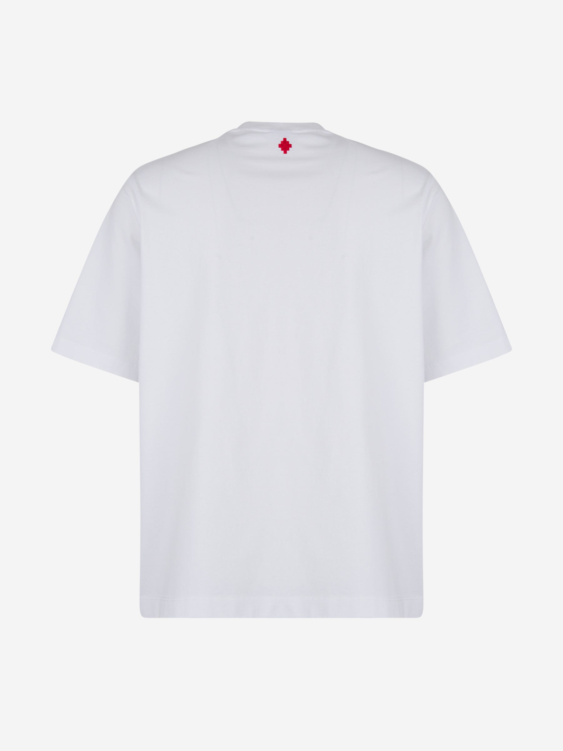 Outlet online Marcelo Burlon Hombre Camiseta Gráfico Estampado color Blanco sku 553-003153 01 - Foto 3