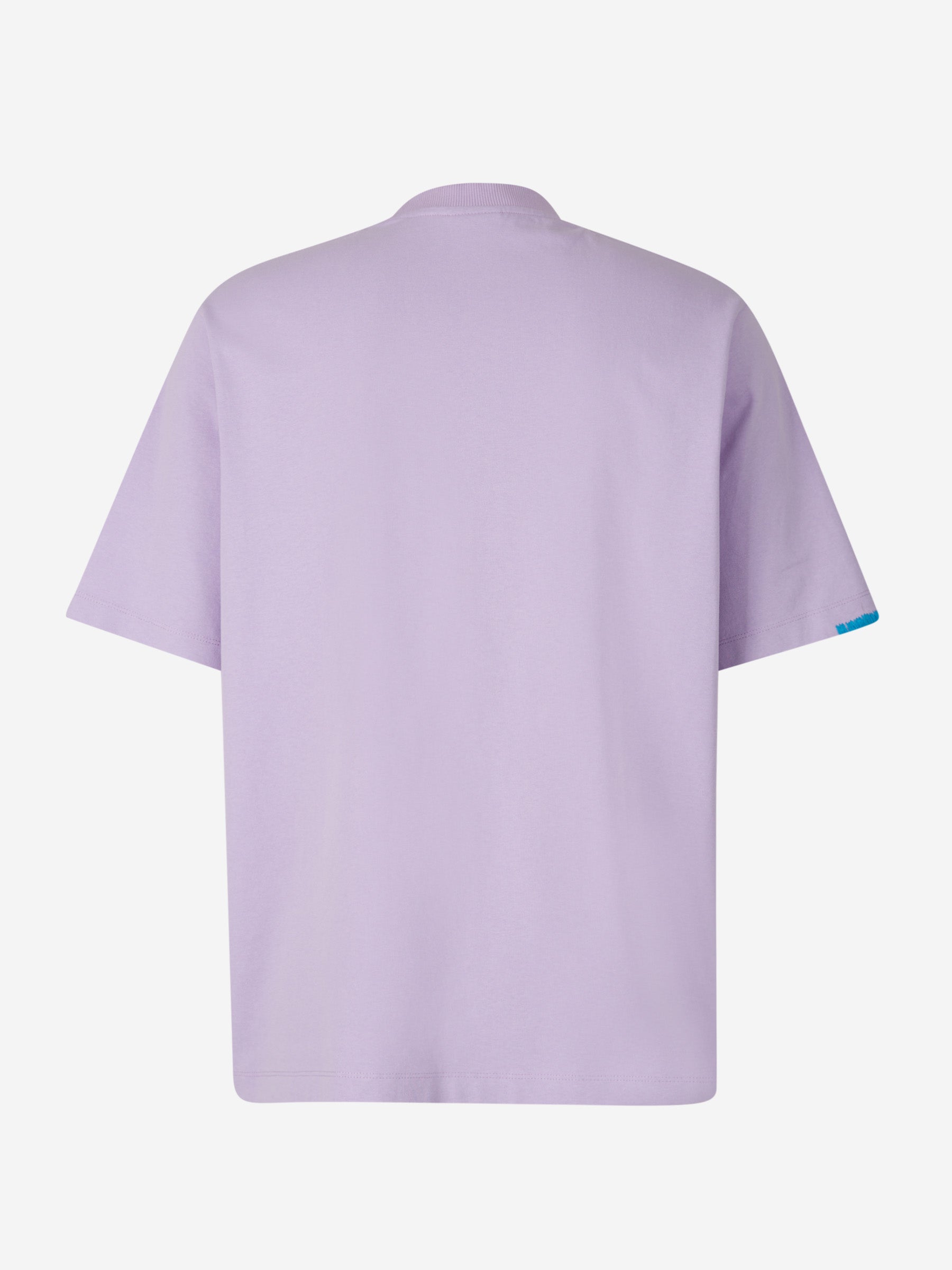 Outlet online Marcelo Burlon Hombre Camiseta Logo Bordado color Lila sku 553-003154 02 - Foto 7