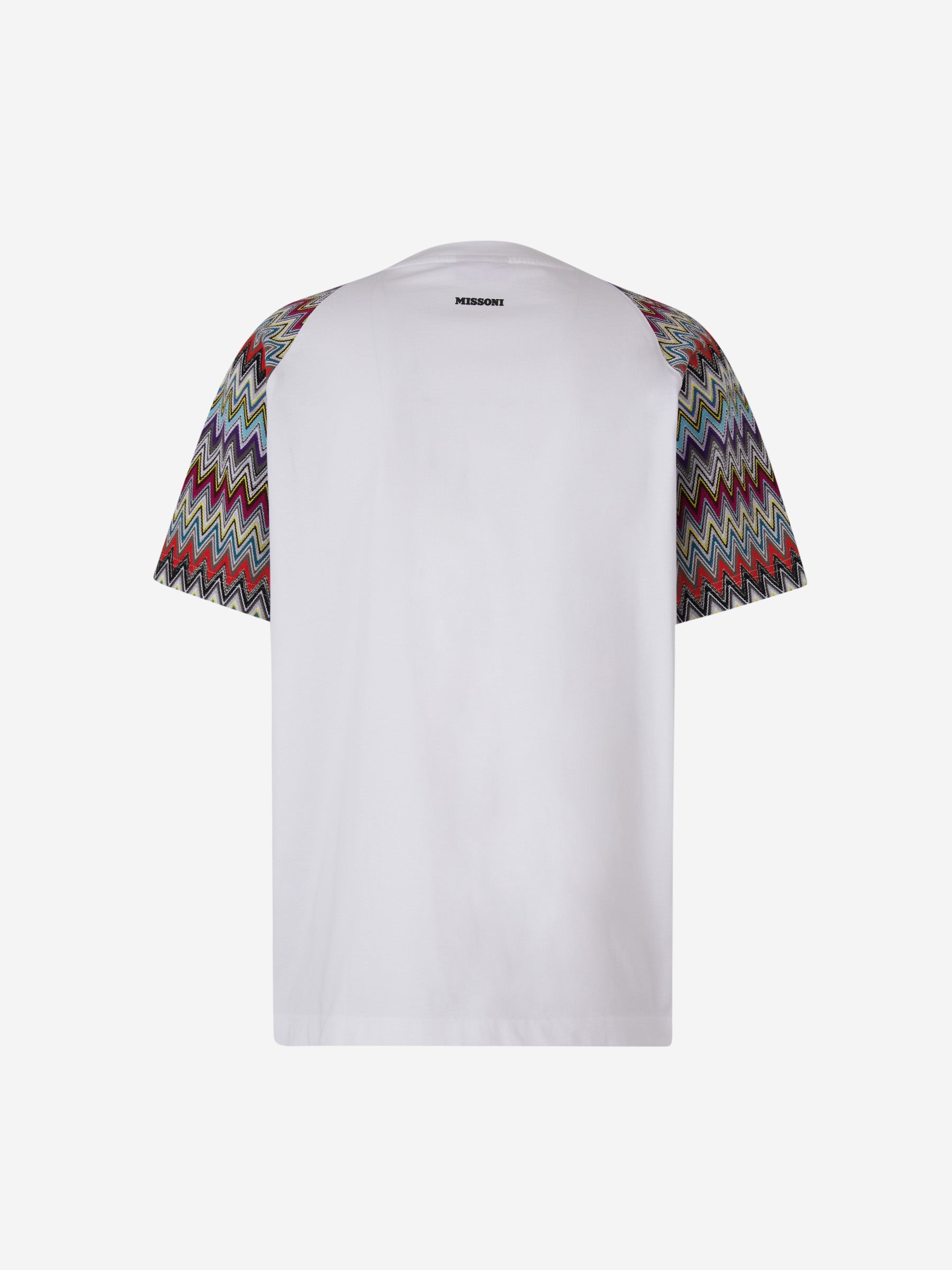 Outlet online Missoni Hombre Camiseta Contraste Zig Zag color Negro sku 553-003177 00 - Foto 5