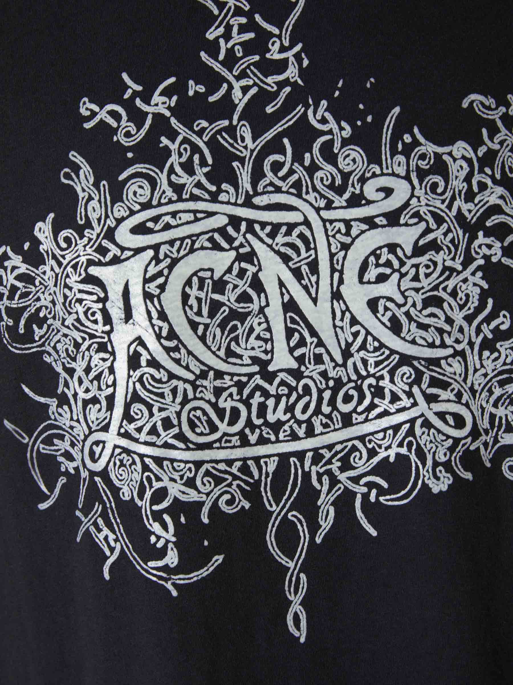 Outlet online Acne Studios Hombre Camiseta Efecto Brillante color Beis sku 553-003242 01 - Foto 8