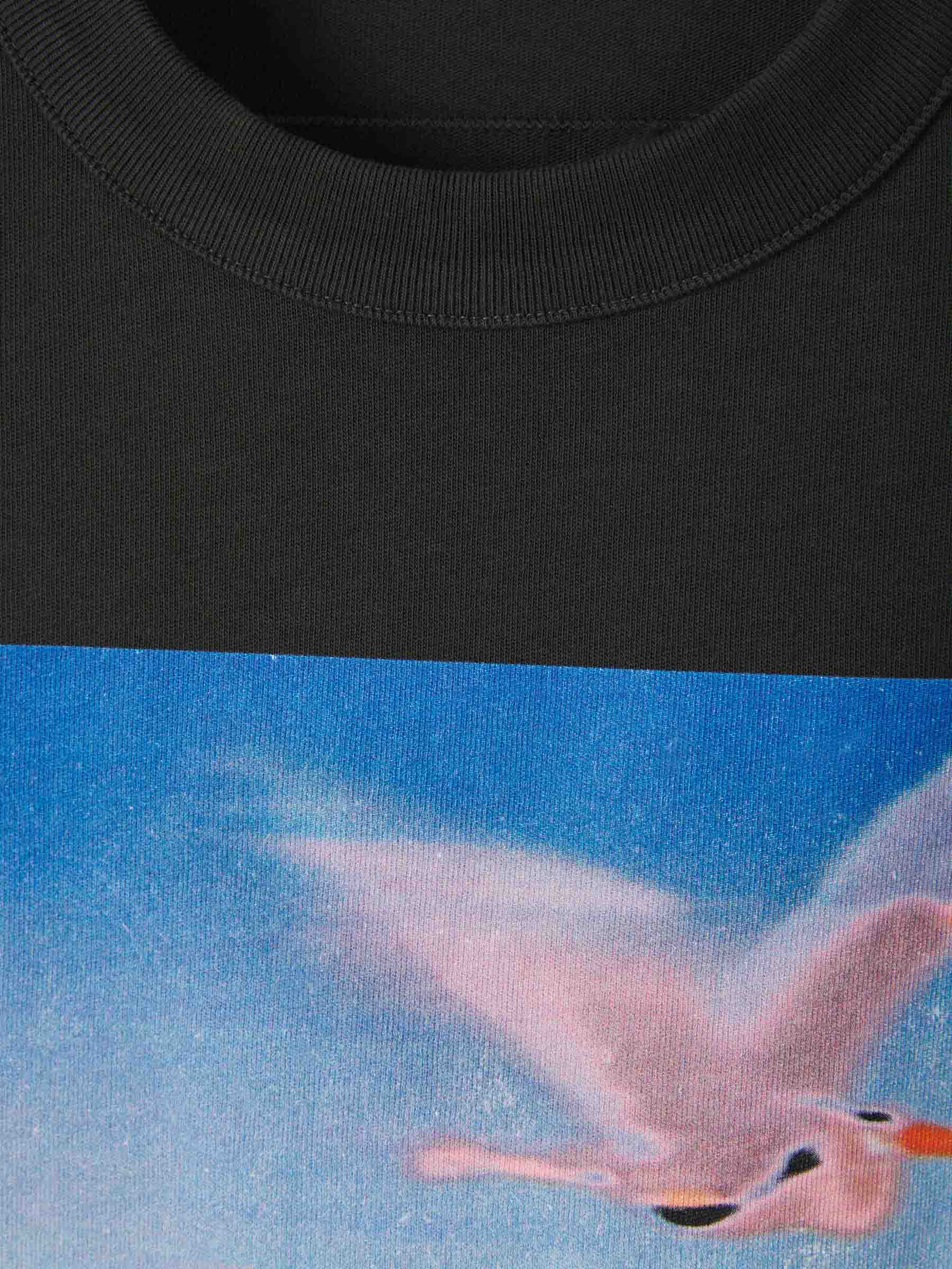 Outlet online Heron Preston Hombre Camiseta Gráfico Estampado color Negro sku 553-003309 02 - Foto 3