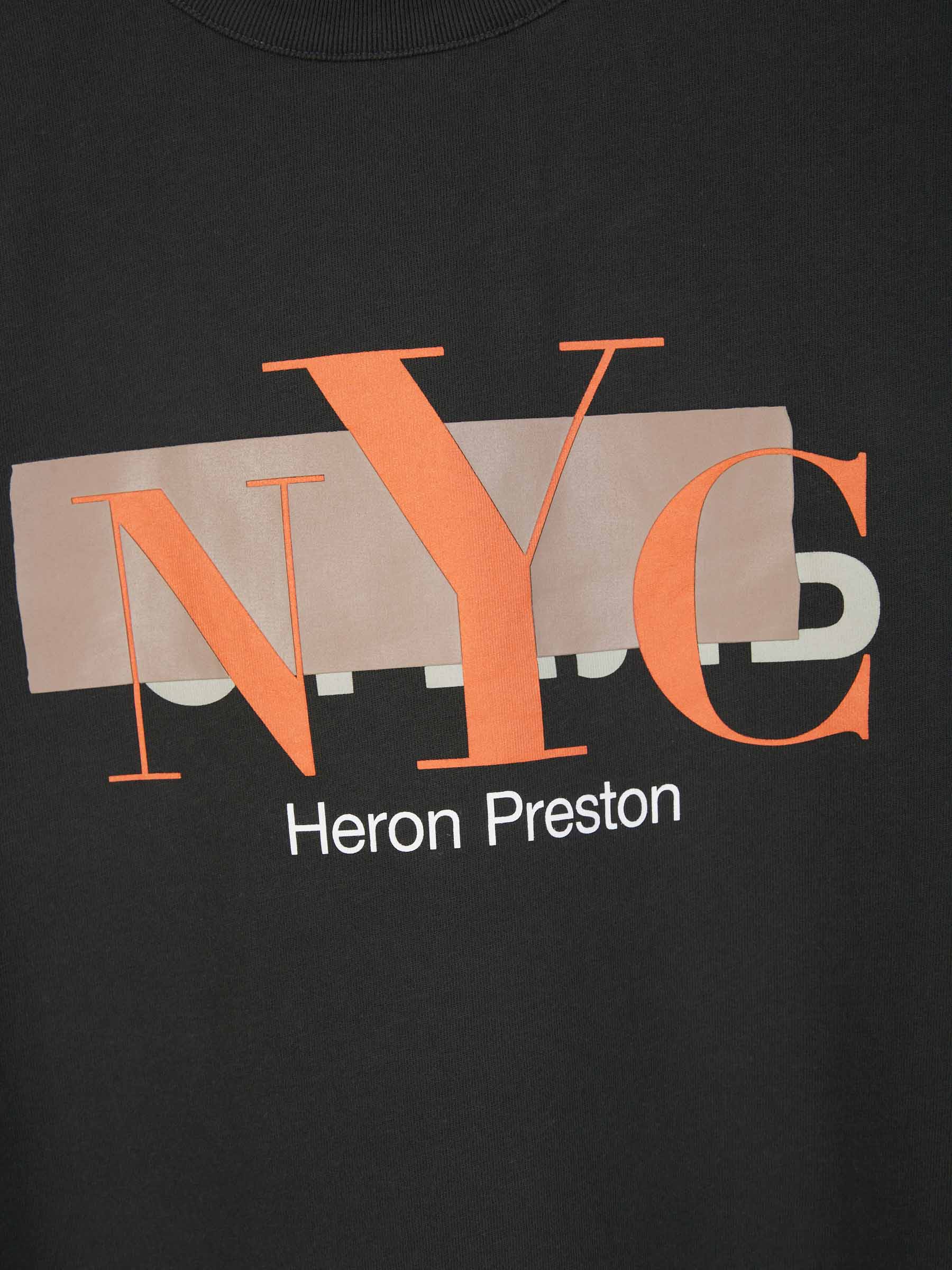 Outlet online Heron Preston Hombre Camiseta Gráfico Estampado color Negro sku 553-003311 01 - Foto 4