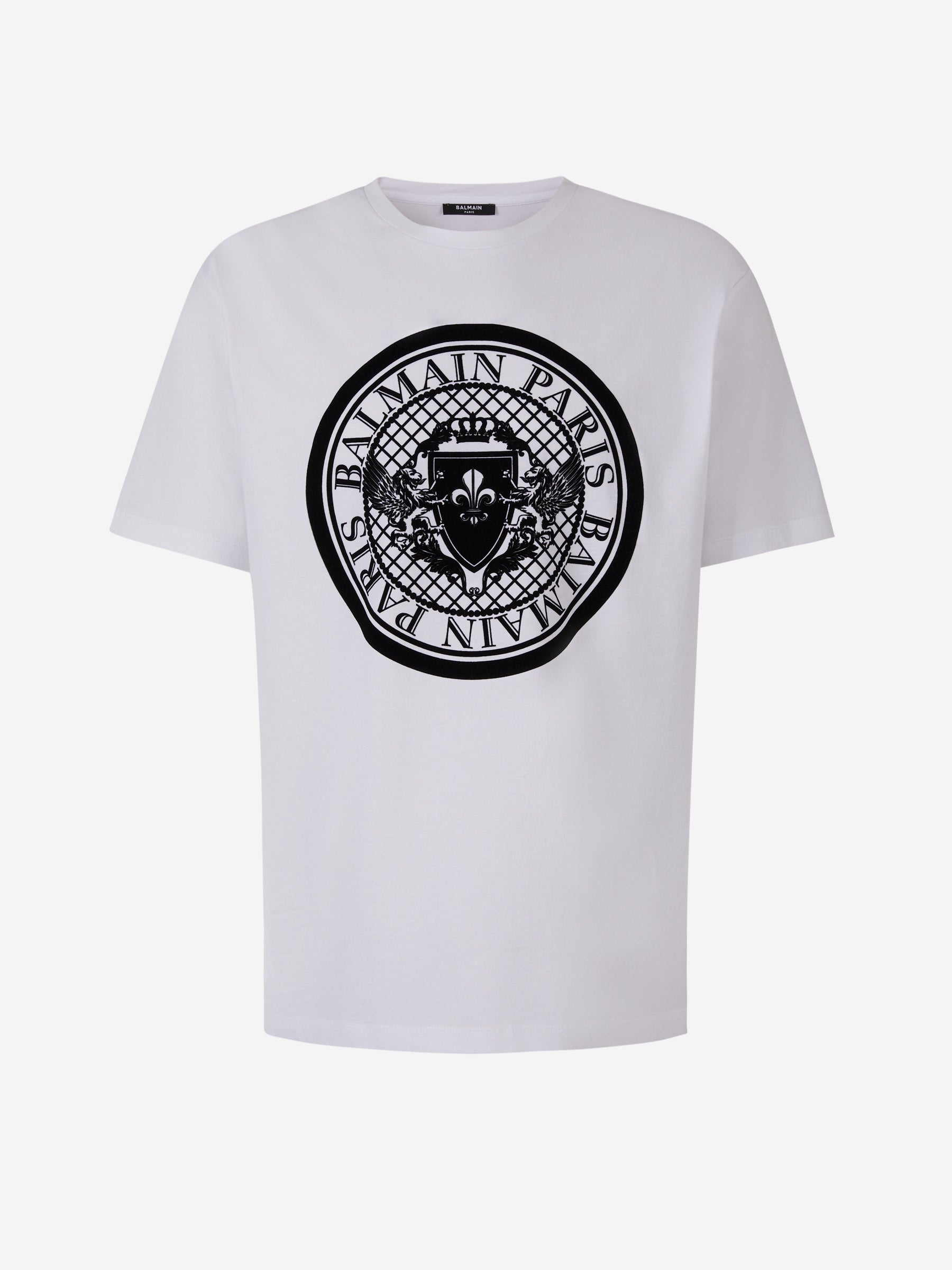 Outlet online Balmain Hombre Camiseta Gráfico Relieve color Negro sku 553-003349 01 - Foto 7
