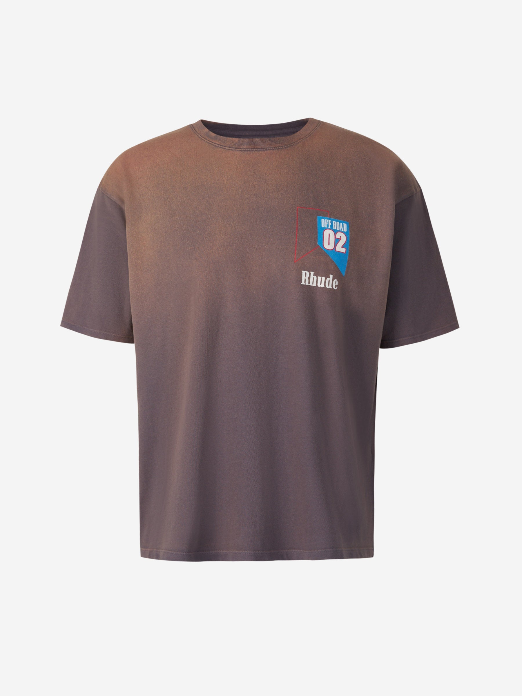 Outlet online Rhude Hombre Camiseta Off-Road Algodón color Topo sku 553-003357 00 - Foto 1