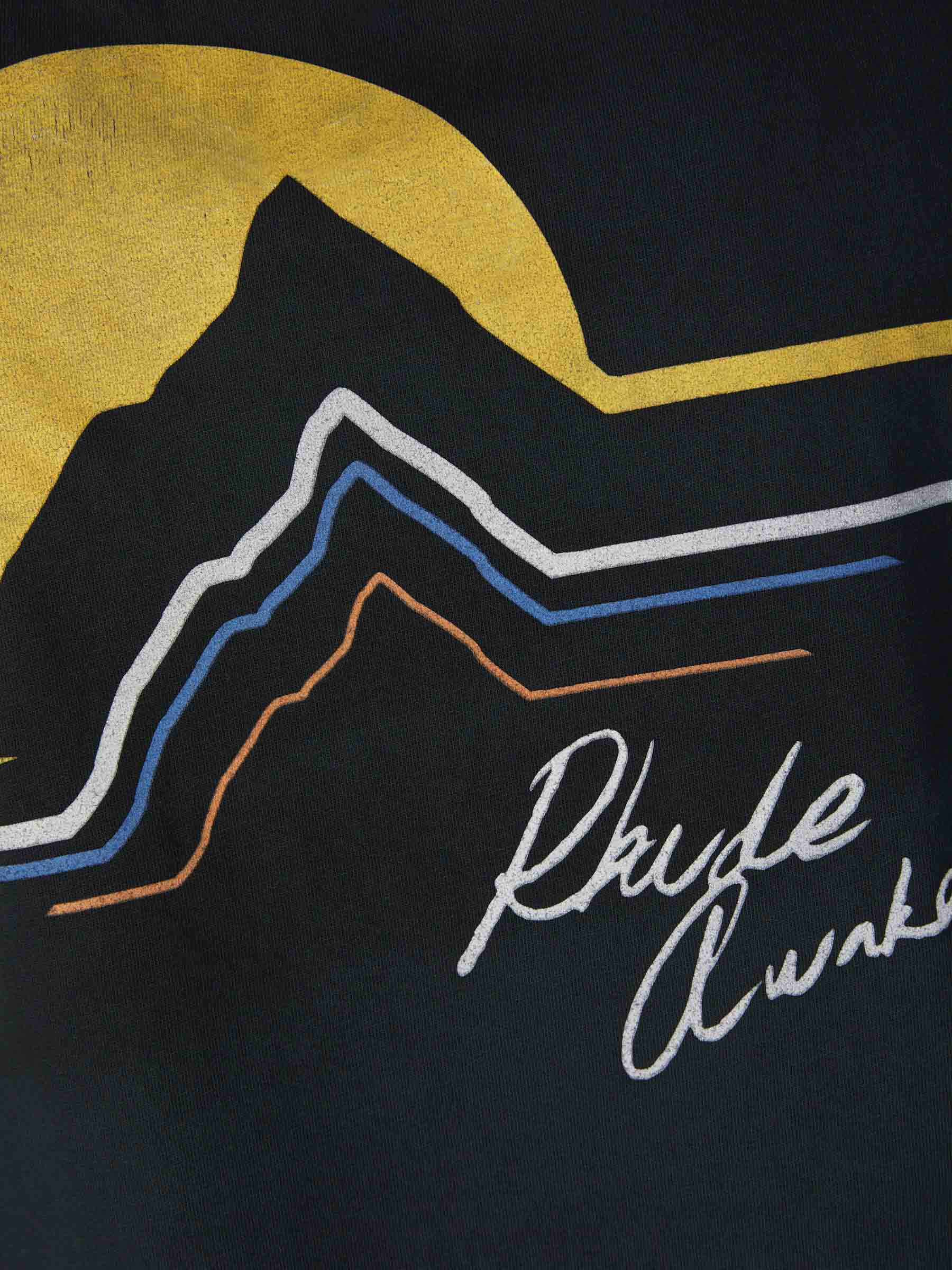 Outlet online Rhude Hombre Camiseta Béisbol Logo color Negro sku 553-003361 00 - Foto 5