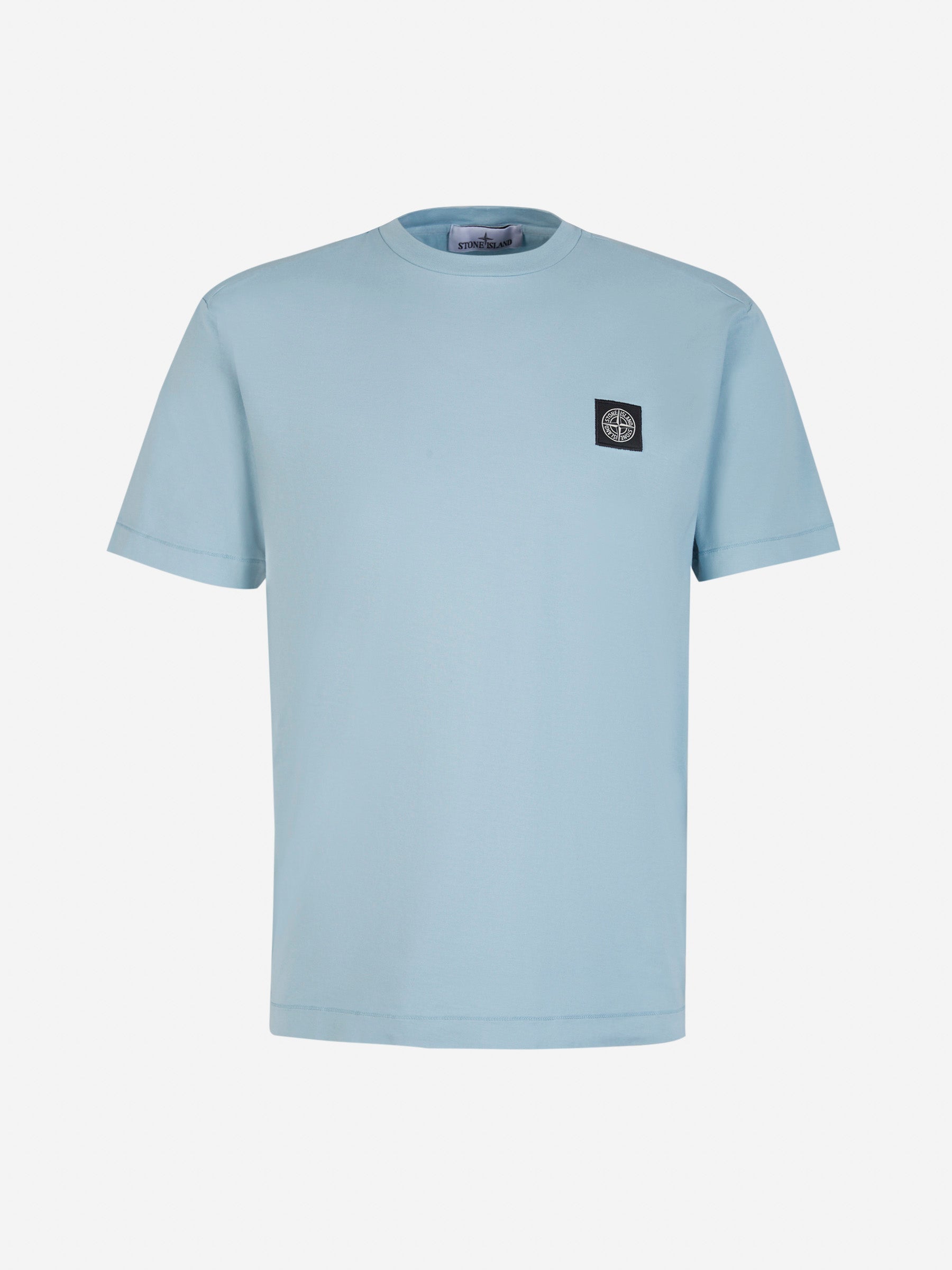 Outlet online Stone Island Hombre Camiseta Parche Logo color Azul sku 553-003371 05 - Foto 1