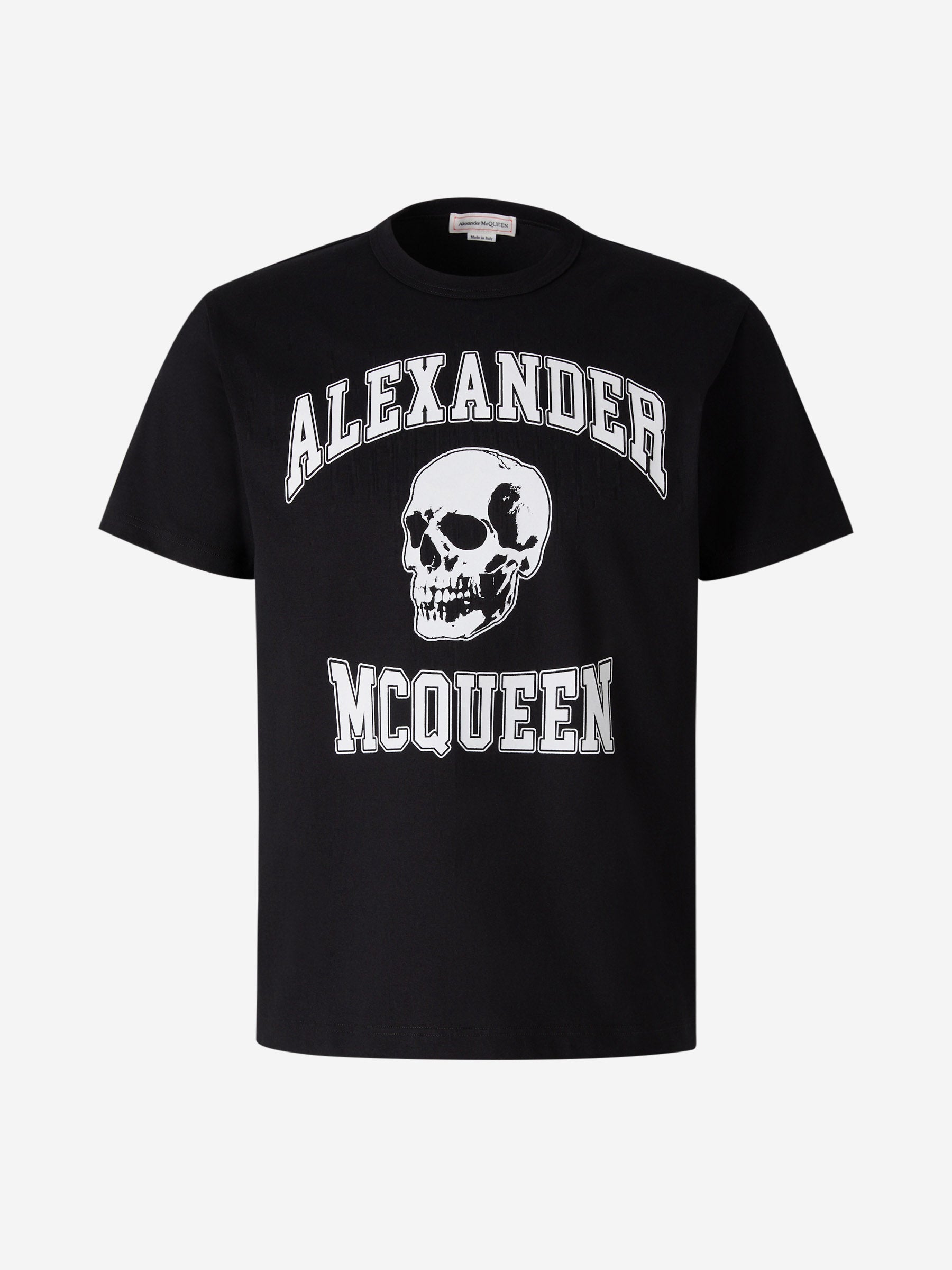 Outlet online McQueen Hombre Camiseta Gráfico Calavera color Negro sku 553-003400 01 - Foto 5