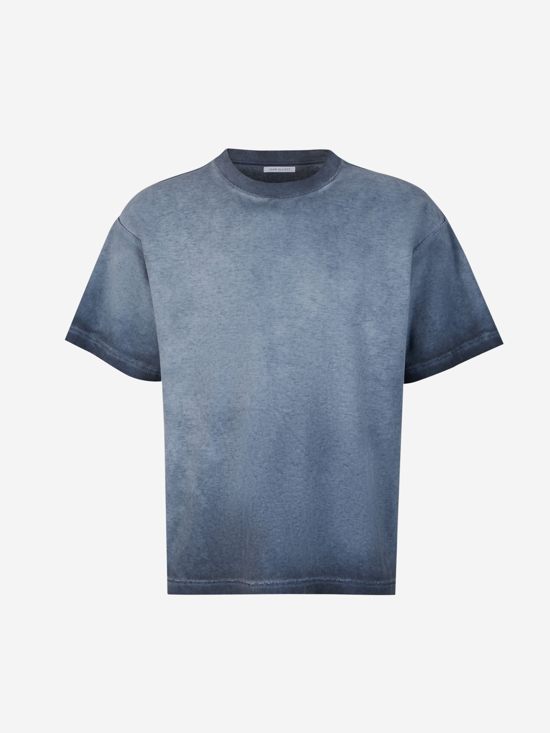 Outlet online John Elliott Hombre Camiseta Phoenix Oil Wash color Negro sku 553-003445 00 - Foto 5