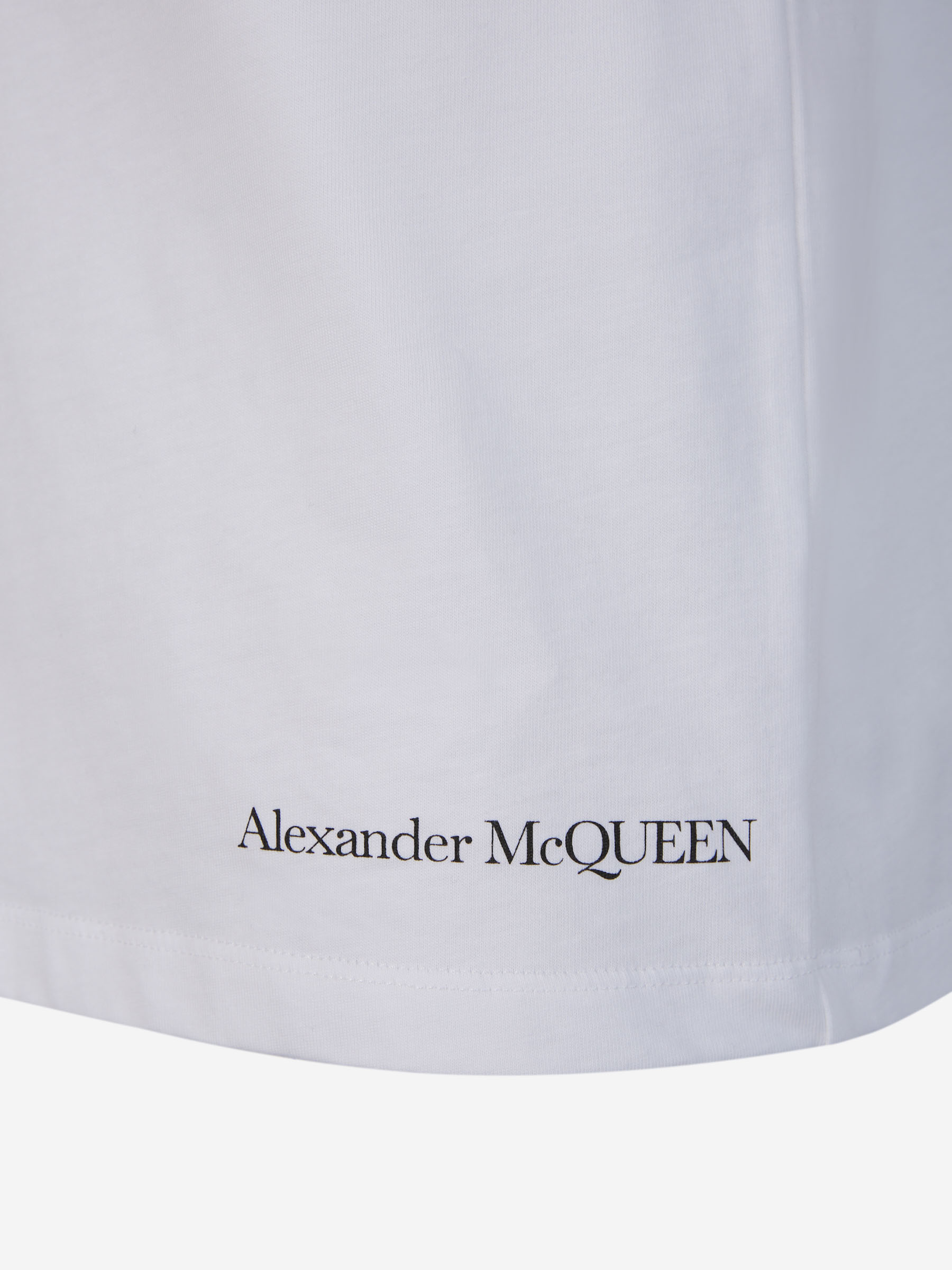 Outlet online McQueen Hombre Camiseta Algodón Estampado color Blanco sku 553-003554 01 - Foto 5