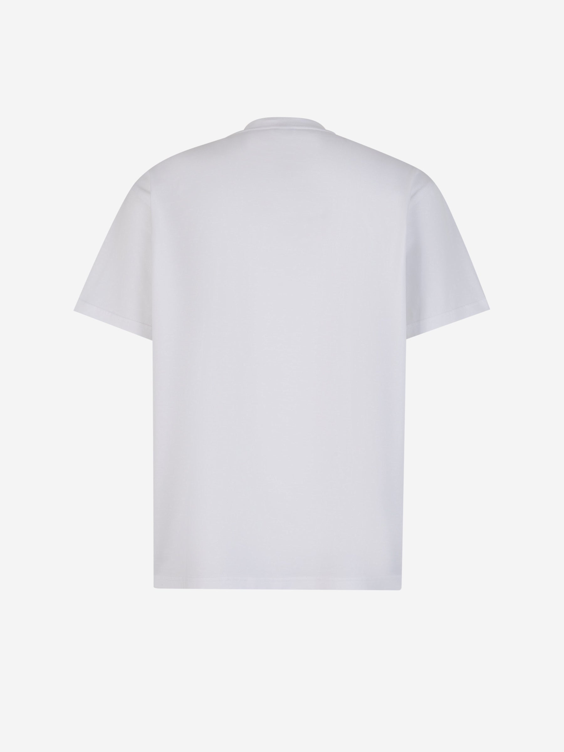 Outlet online Burberry Hombre Camiseta Logo Algodón color Blanco sku 553-003744 01 - Foto 2