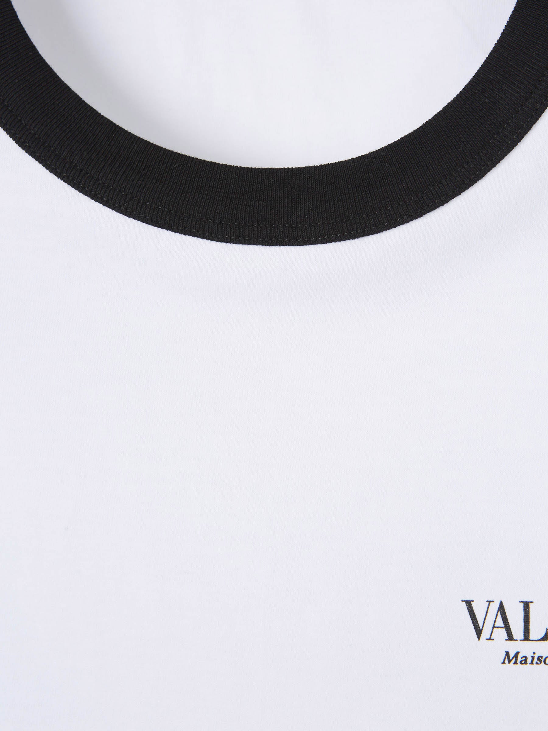 Valentino Hombre Barcelona Camiseta Logo Contraste color Blanco sku 553-003755 01 - Foto 3