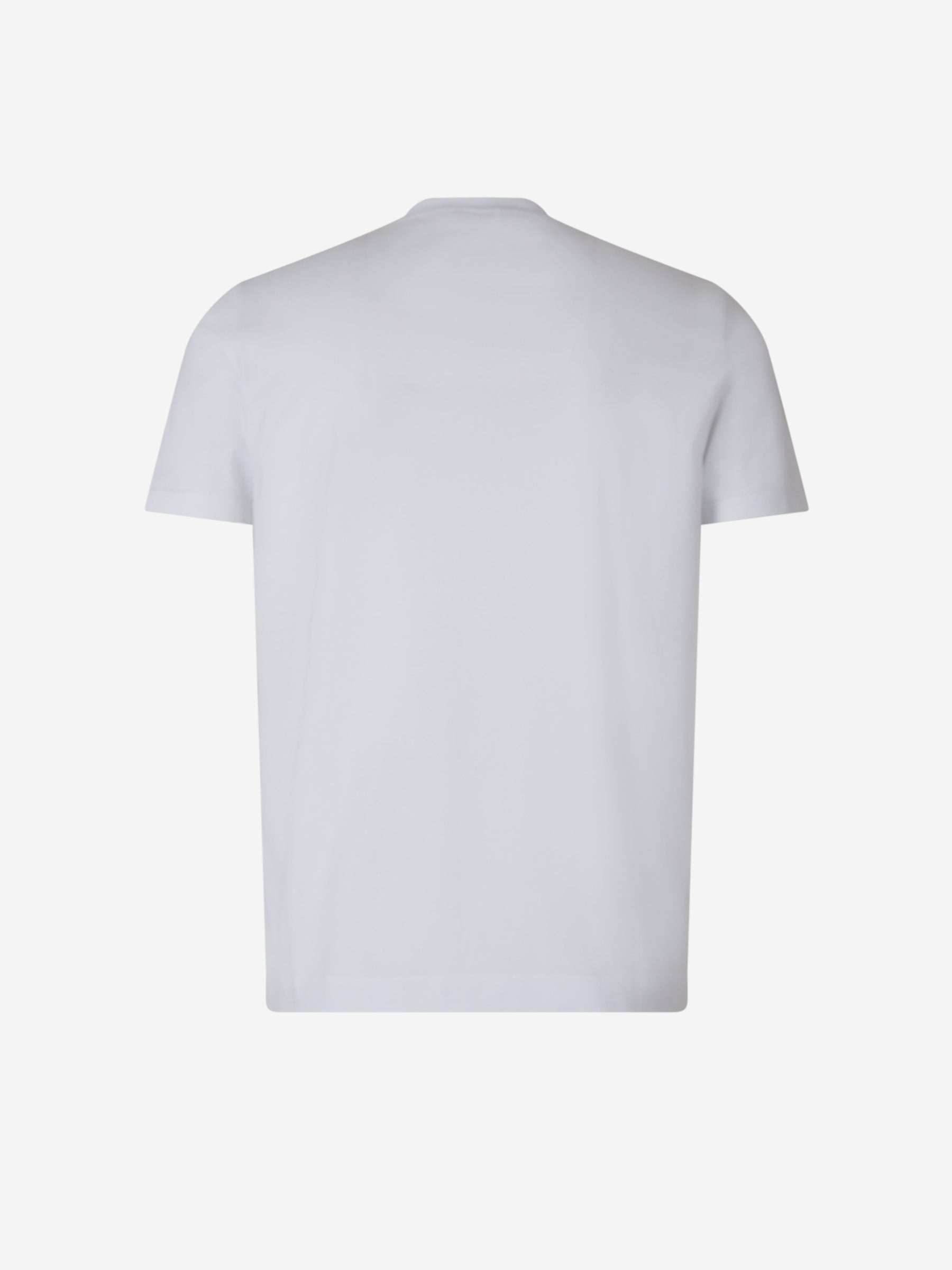 Outlet online Santa Eulalia Hombre Camiseta Lisa Algodón color Blanco sku 553-003923 02 - Foto 2