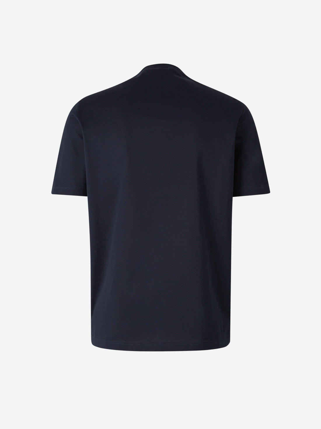 Outlet online Santa Eulalia Hombre Camiseta Lisa Algodón color Azul Denim Oscuro sku 553-003979 02 - Foto 2