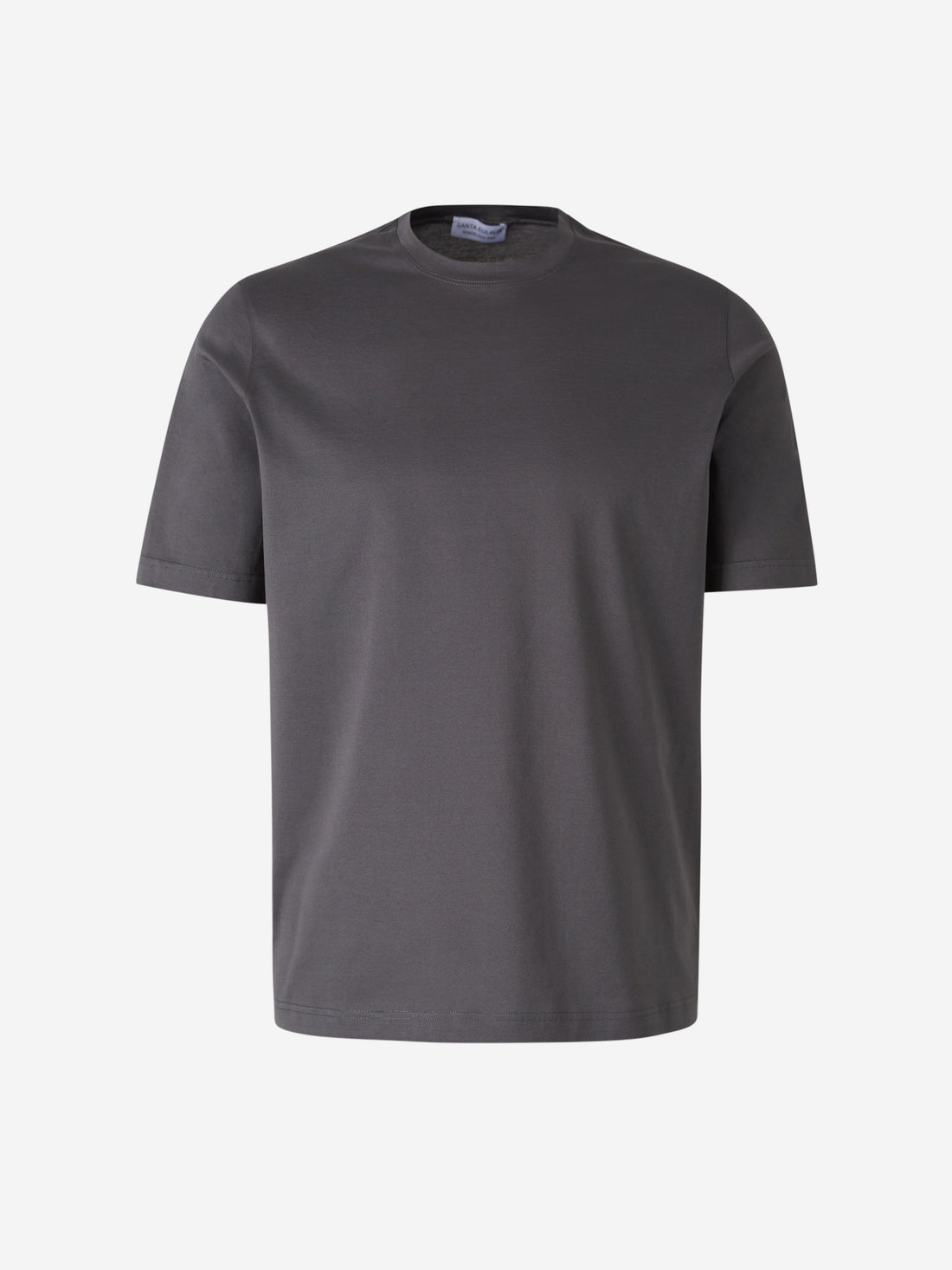 Outlet online Santa Eulalia Hombre Camiseta Lisa Algodón color Gris Antracita sku 553-003979 03 - Foto 1