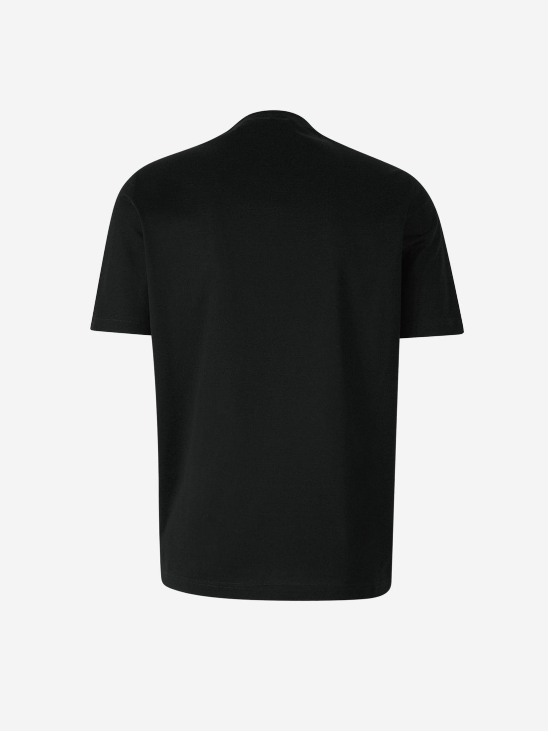 Outlet online Santa Eulalia Hombre Camiseta Lisa Algodón color Negro sku 553-003979 04 - Foto 2