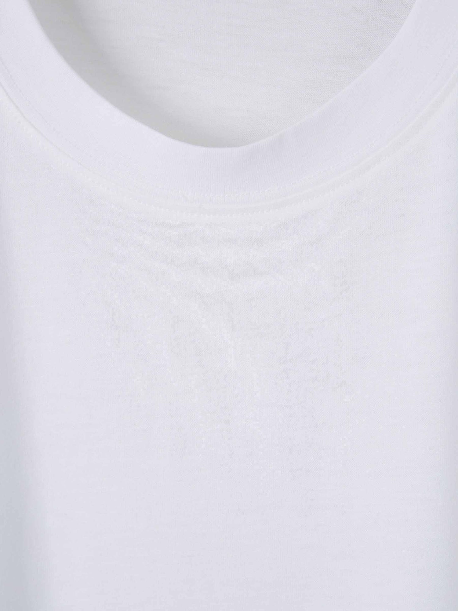 Tom Ford Hombre Barcelona Camiseta Logo Algodón color Blanco sku 553-004032 02 - Foto 3