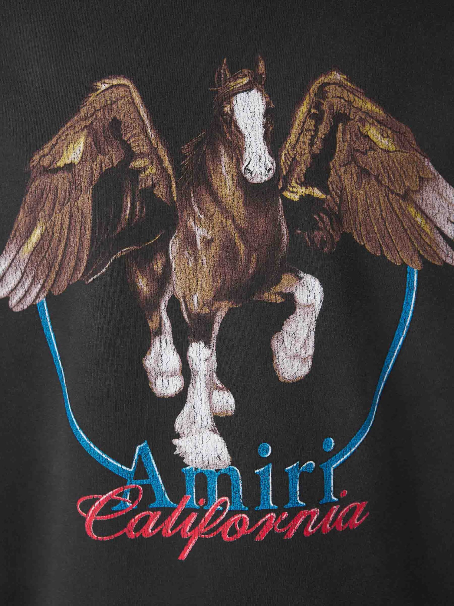 Amiri Hombre Barcelona Camiseta Logo Algodón color Negro sku 553-004051 02 - Foto 4