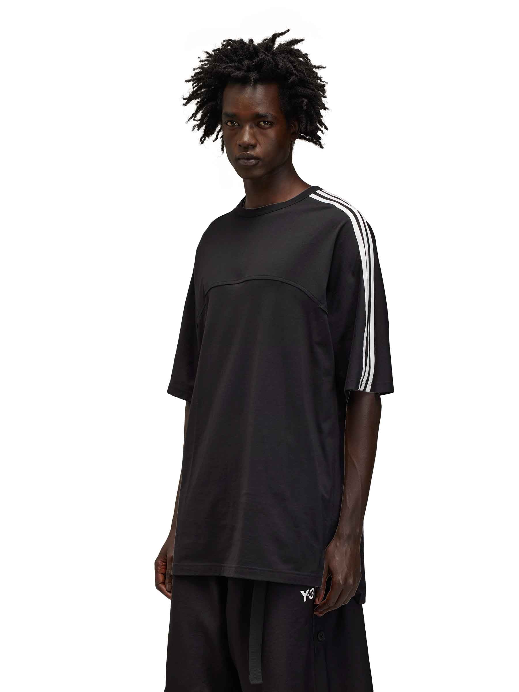 Adidas Y-3 Hombre Barcelona Camiseta Y-3 3-Stripes color Negro sku 553-004073 01 - Foto 2