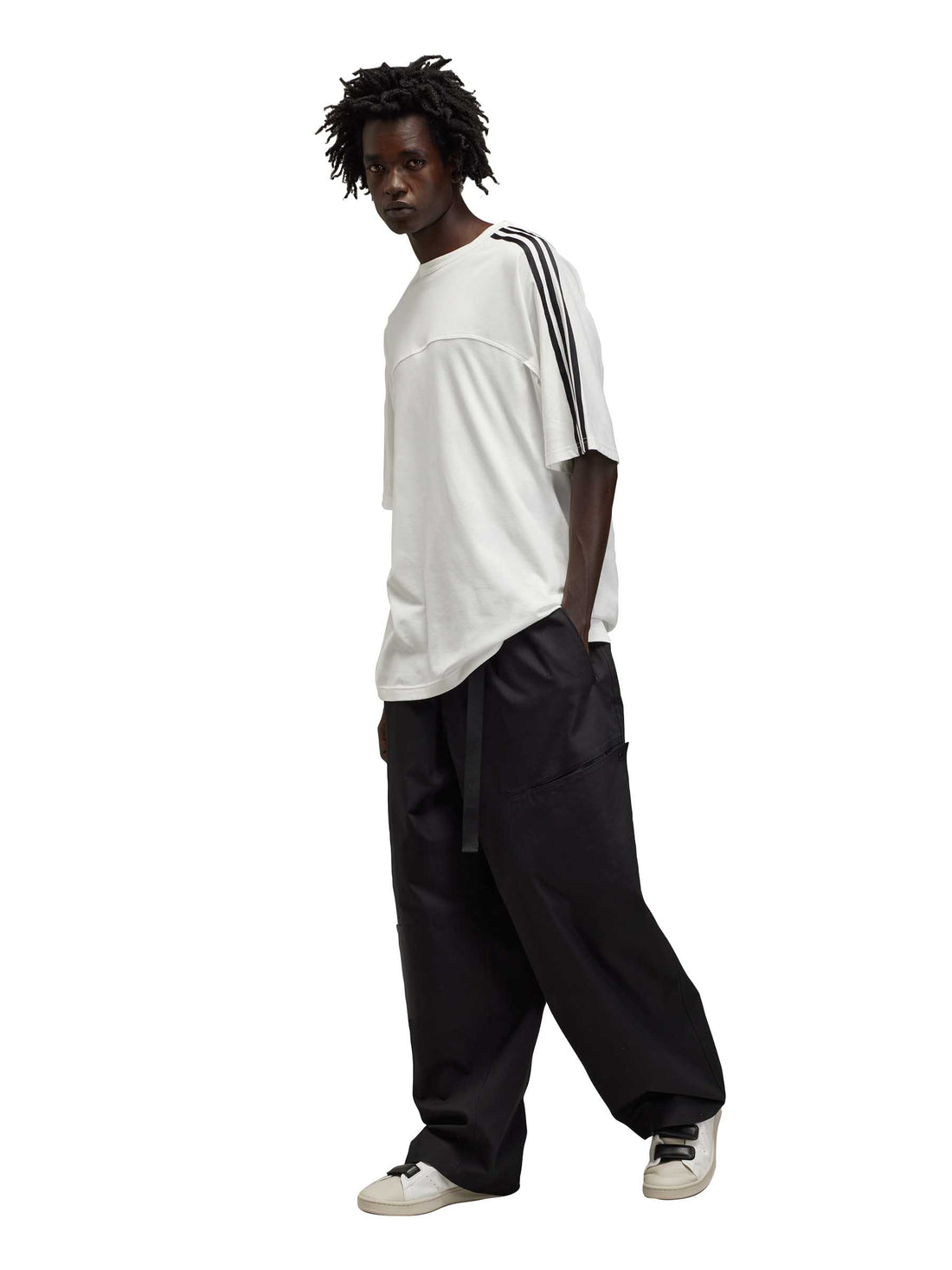 Adidas Y-3 Hombre Barcelona Camiseta Y-3 3-Stripes color Blanco sku 553-004074 01 - Foto 2