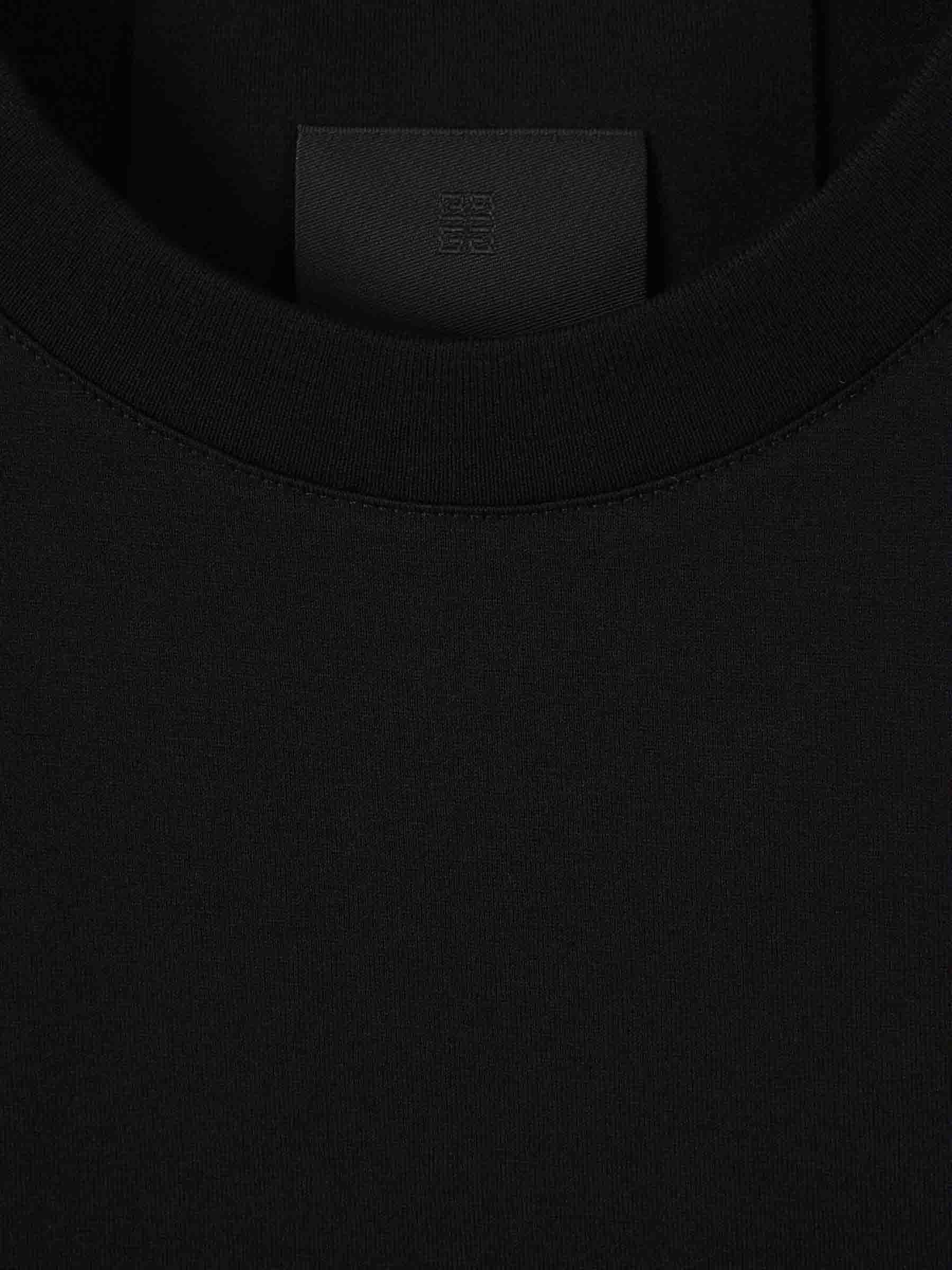 Givenchy Hombre Barcelona Camiseta Logo Algodón color Negro sku 553-004086 01 - Foto 3