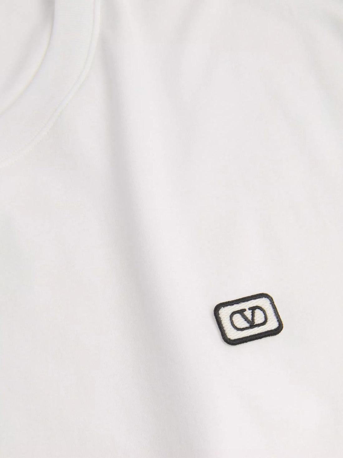 Valentino Hombre Barcelona Camiseta Logo Algodón color Blanco sku 553-004092 01 - Foto 2