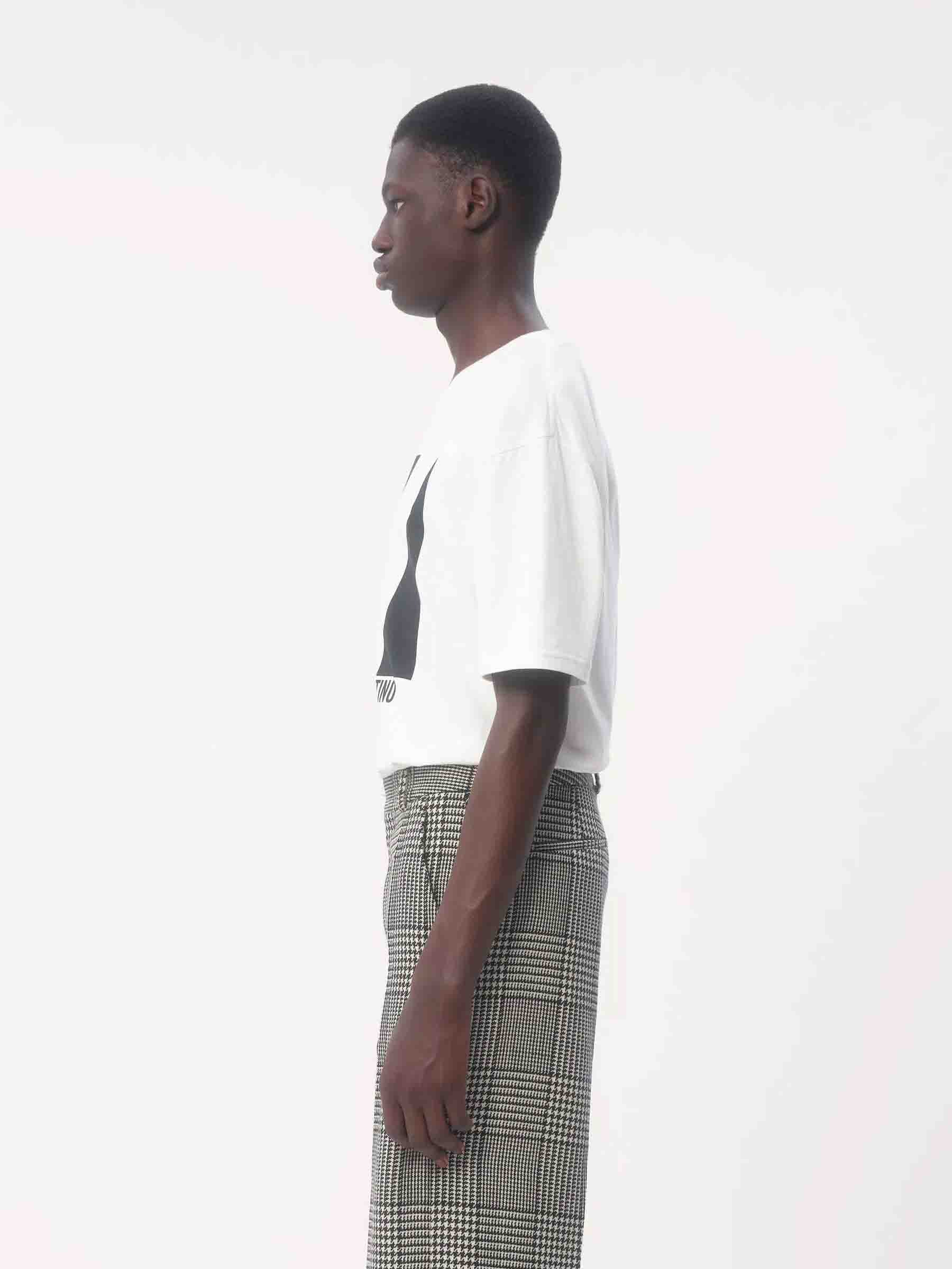 Valentino Hombre Barcelona Camiseta Logo Algodón color Blanco sku 553-004093 02 - Foto 3