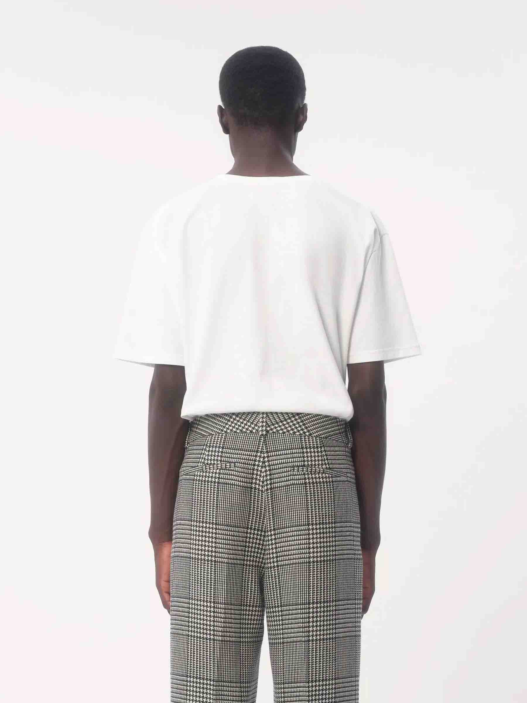 Valentino Hombre Barcelona Camiseta Logo Algodón color Blanco sku 553-004093 02 - Foto 4