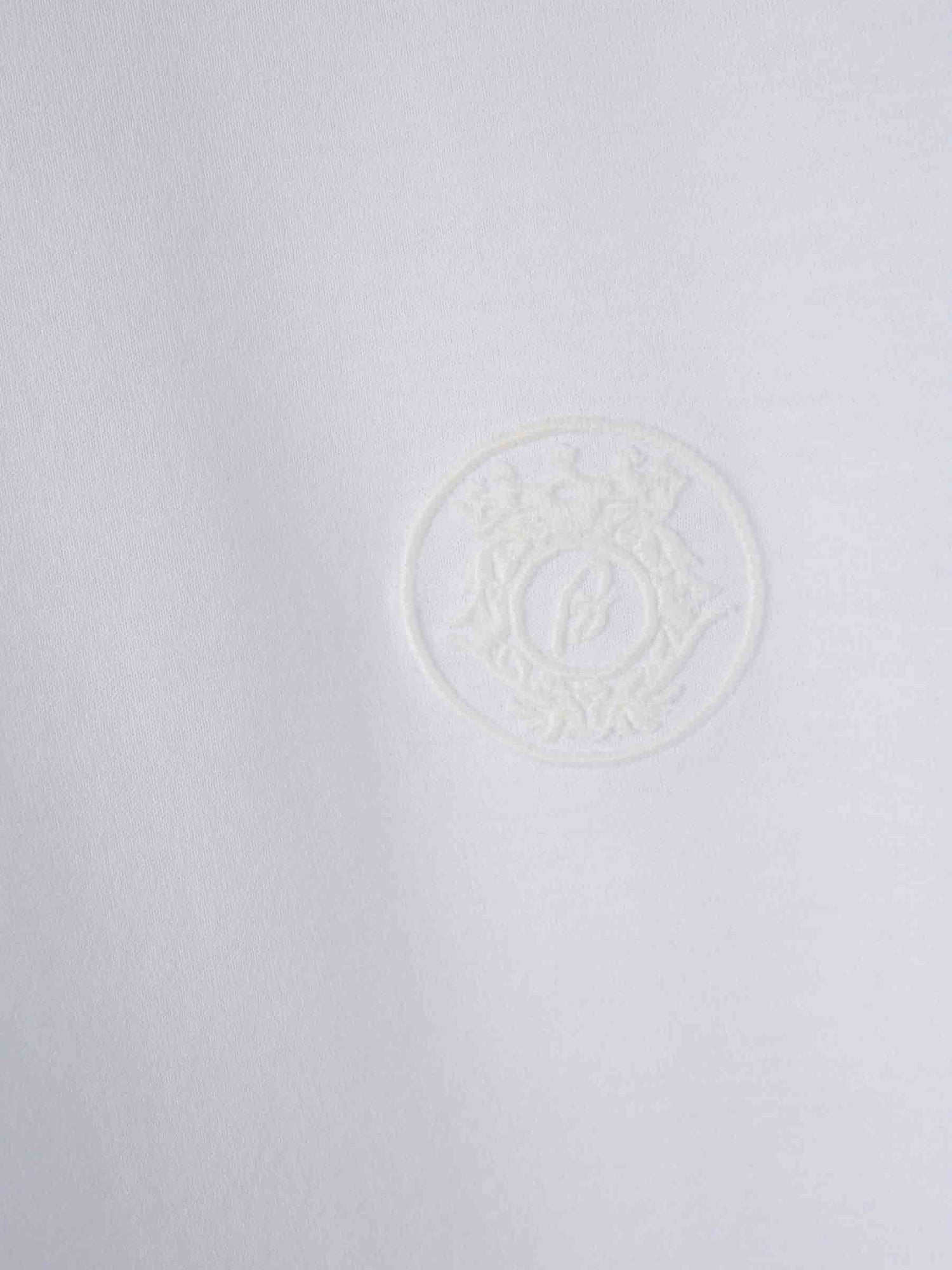 Brioni Hombre Barcelona Camiseta Logo Algodón color Blanco sku 553-004110 02 - Foto 4