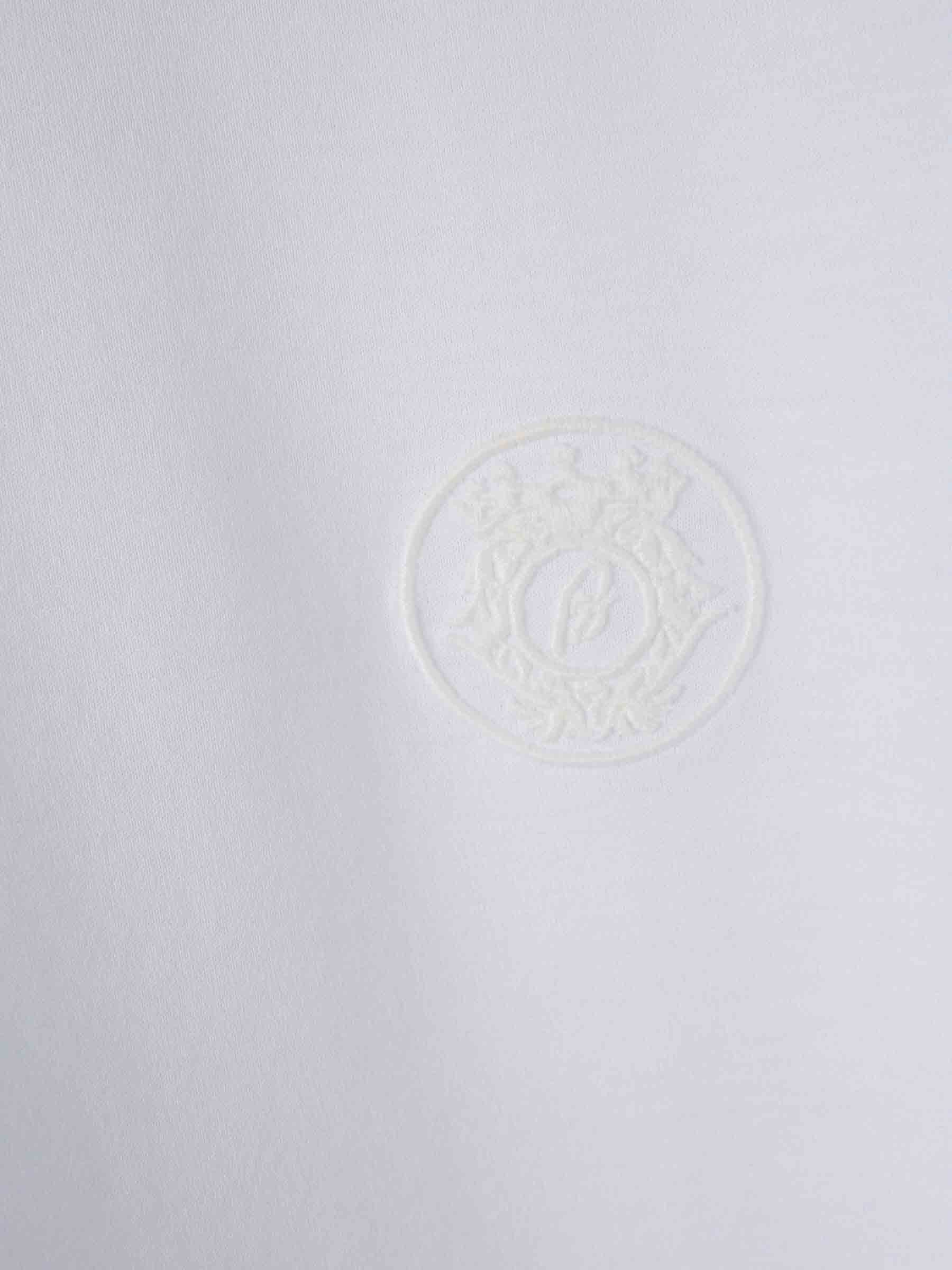 Brioni Hombre Barcelona Camiseta Logo Algodón color Blanco sku 553-004110 02 - Foto 4